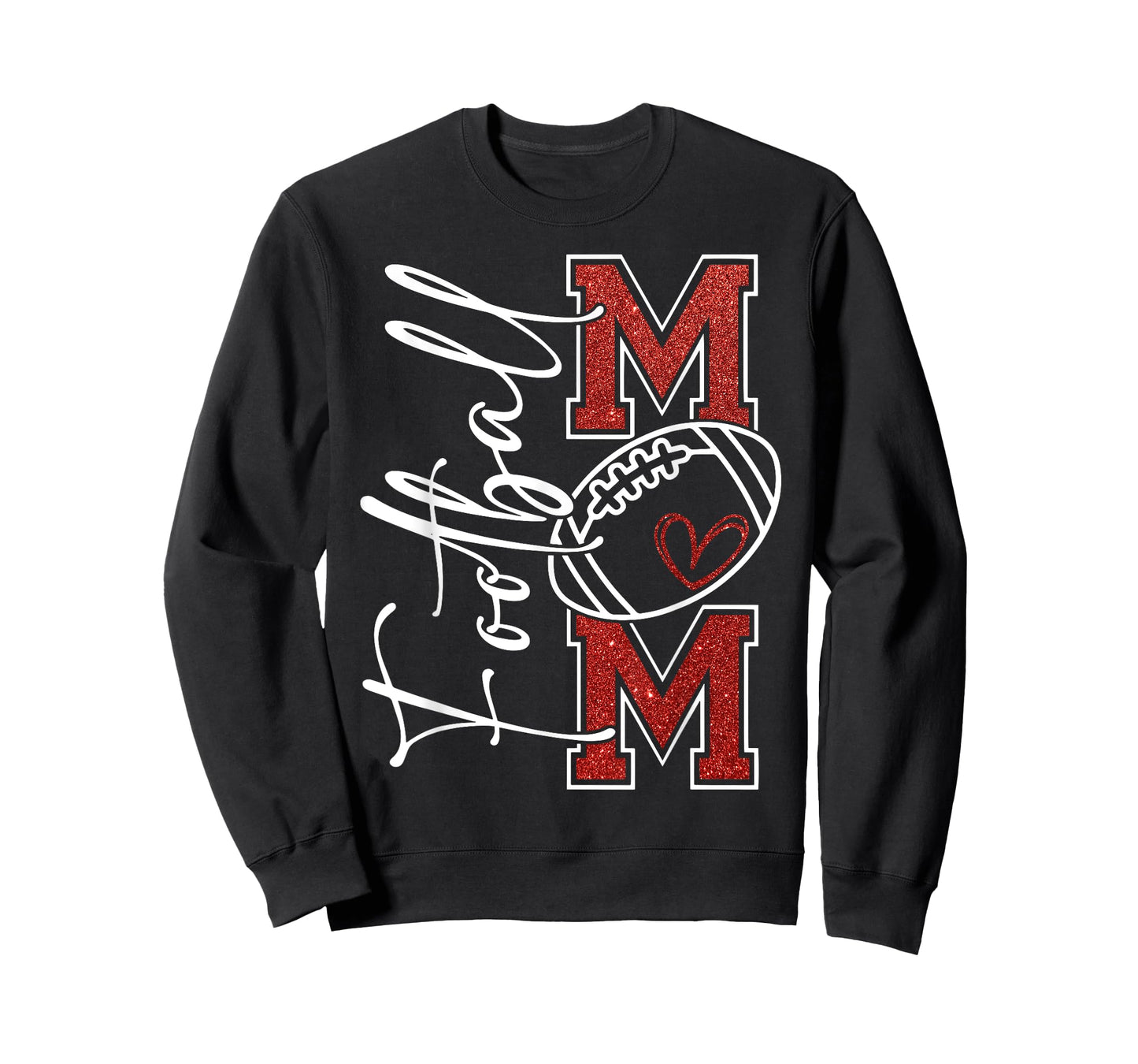 Football Mama Go Cheer Football Mom Game Day Mother's Day T-Shirt