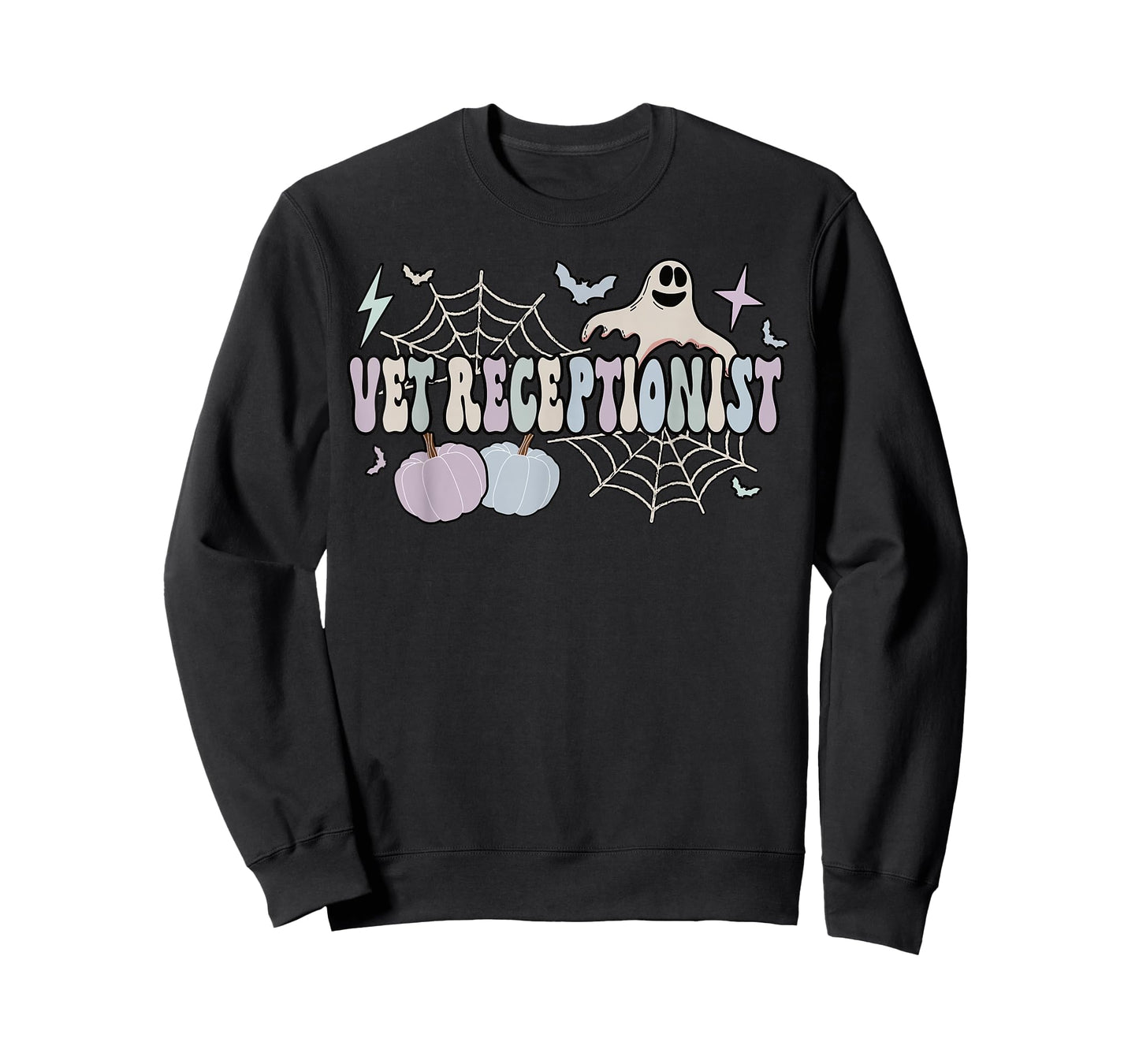Spooky Vet Receptionist Halloween Veterinary Receptionist T-Shirt
