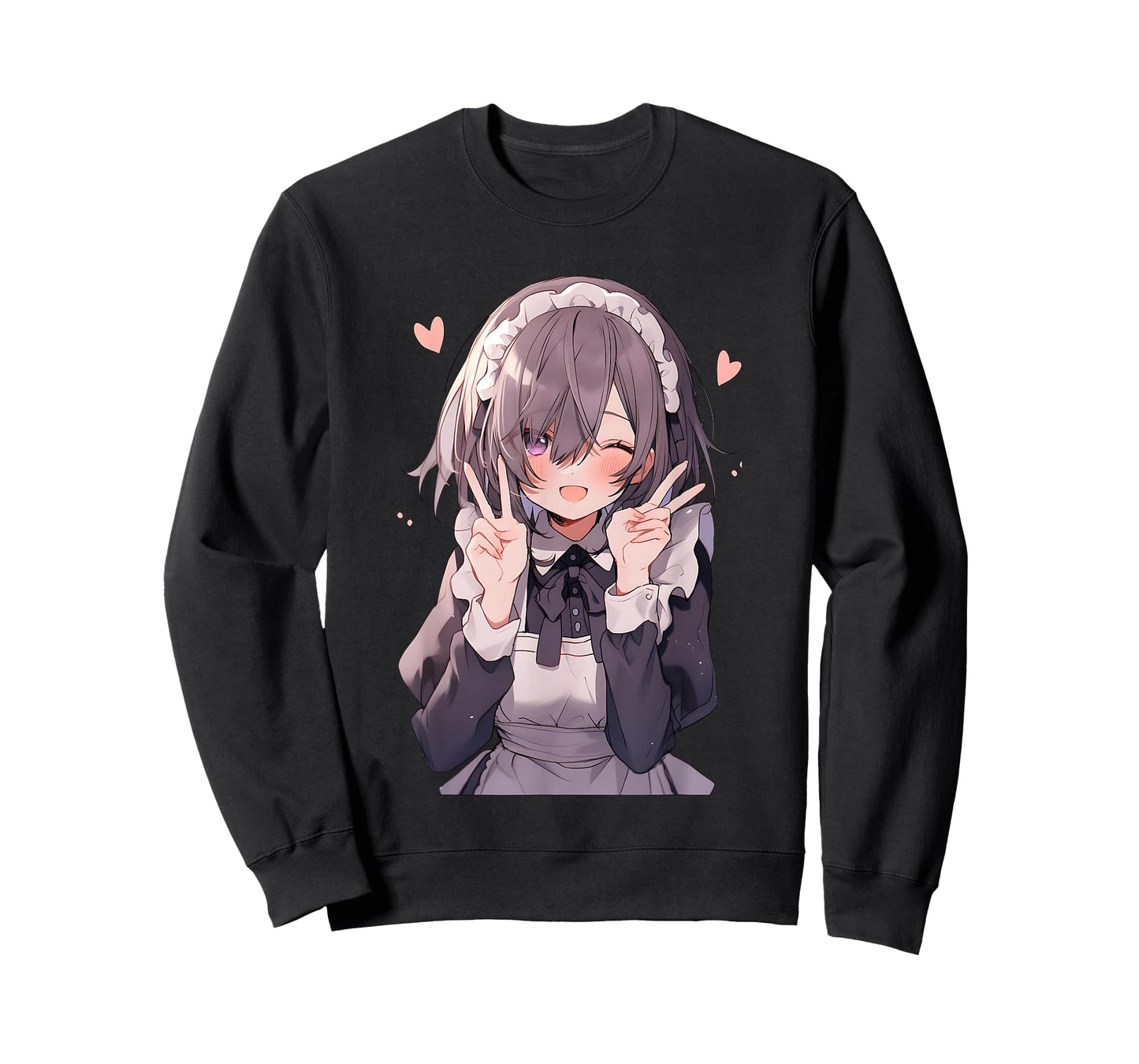 Kawaii Anime Girl Maid Cute Otaku T-Shirt
