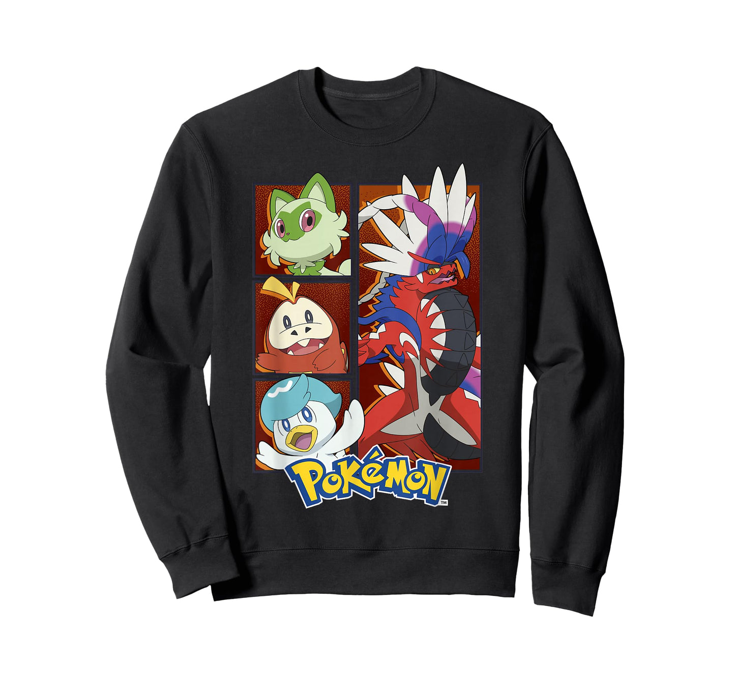 Pokémon Koraidon & Paldea Starters Boxed Up Portraits T-Shirt