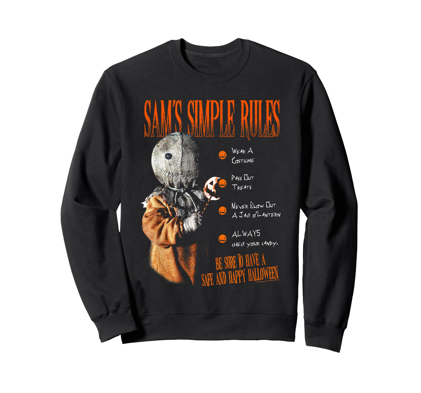 Trick 'r Treat Sam's Simple Rules T-Shirt