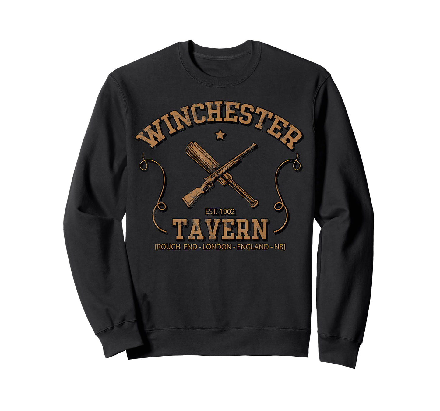 The Dead Winchester Shaun Of Zombie Movie Tavern T-Shirt