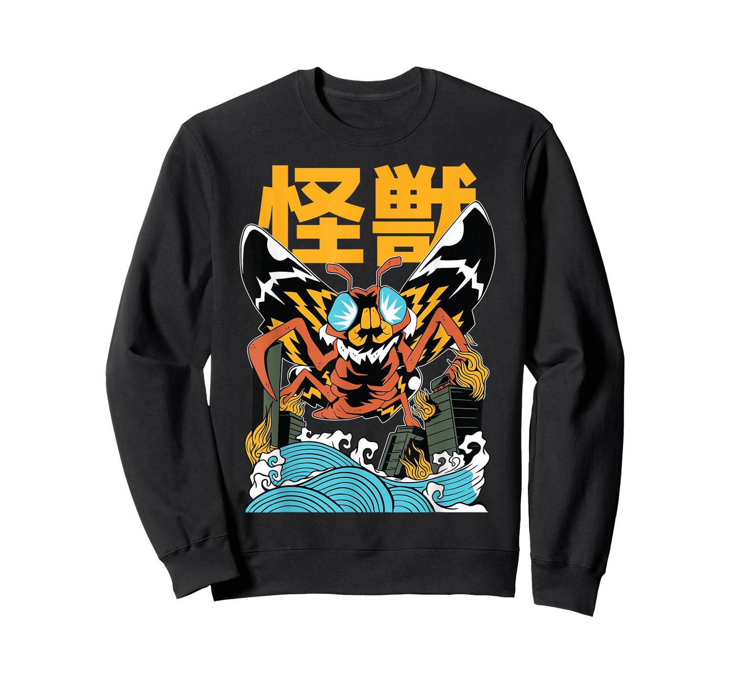 Monster Moth Kaiju - Anime Japanese Monster T-Shirt