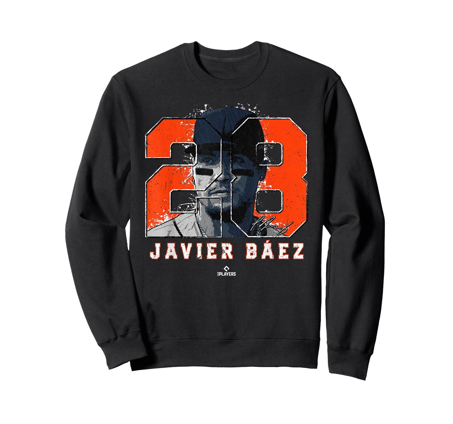 Javier Baez Silhouette Detroit Michigan MLBPA T-Shirt