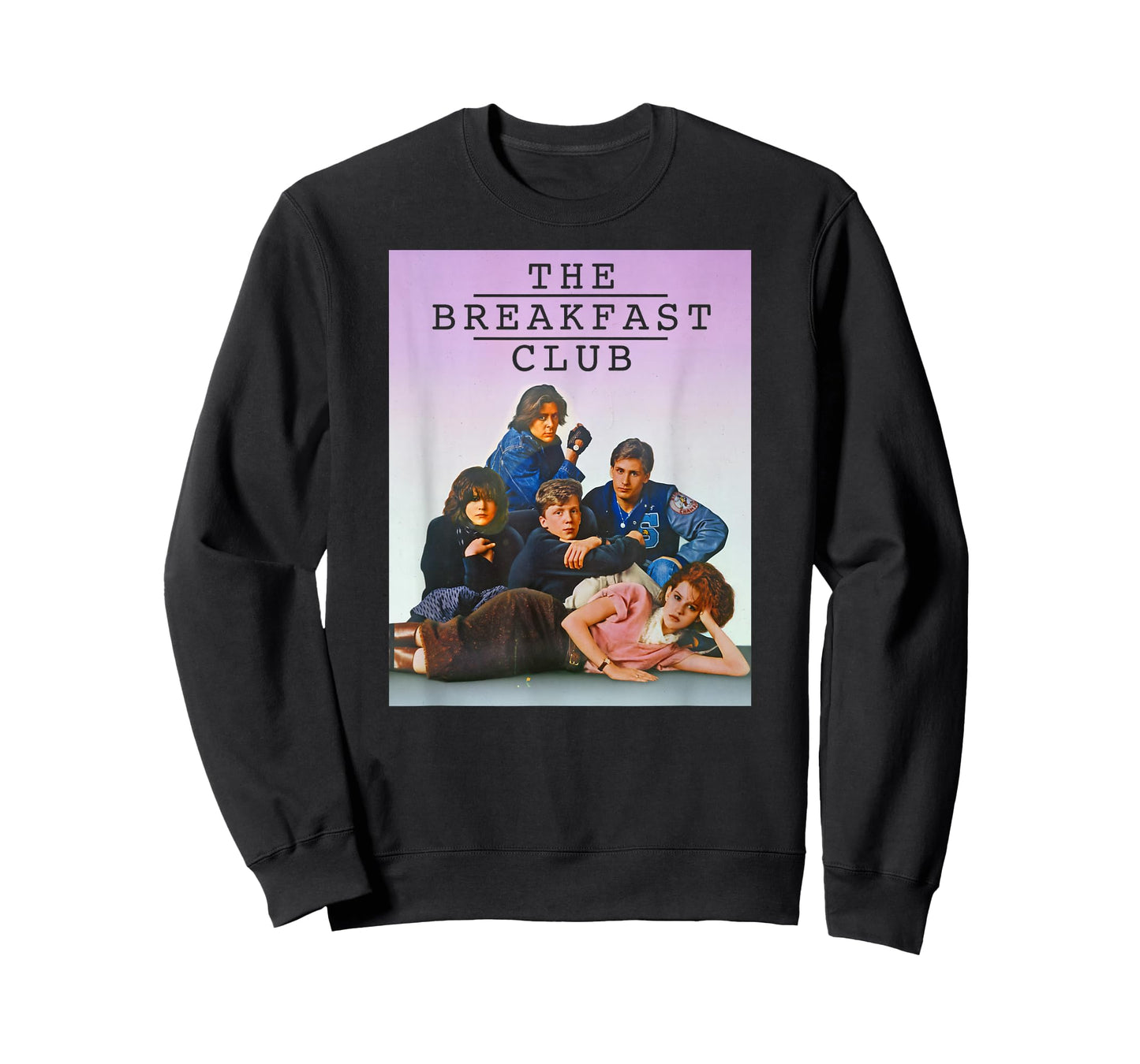 Breakfast Club Group Cover Photo Graphic T-Shirt T-Shirt