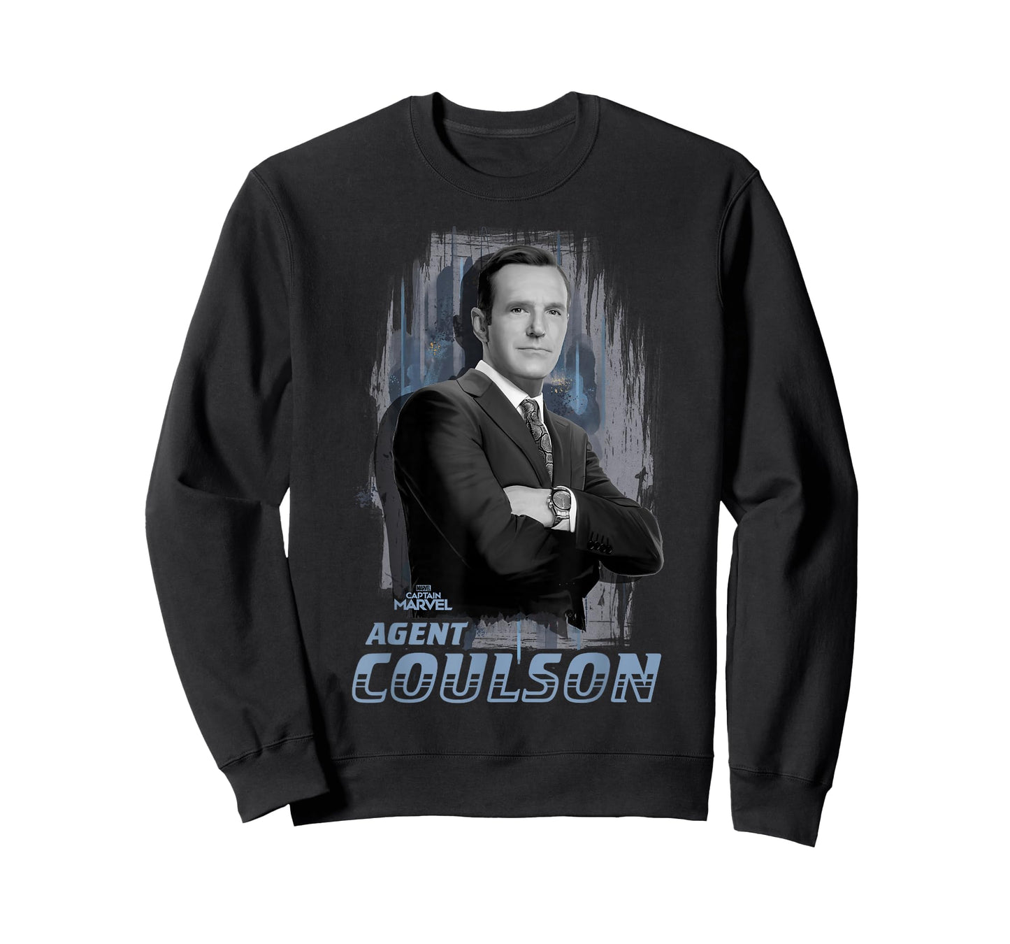 Captain Marvel Agent Coulson Portrait Graphic T-Shirt T-Shirt