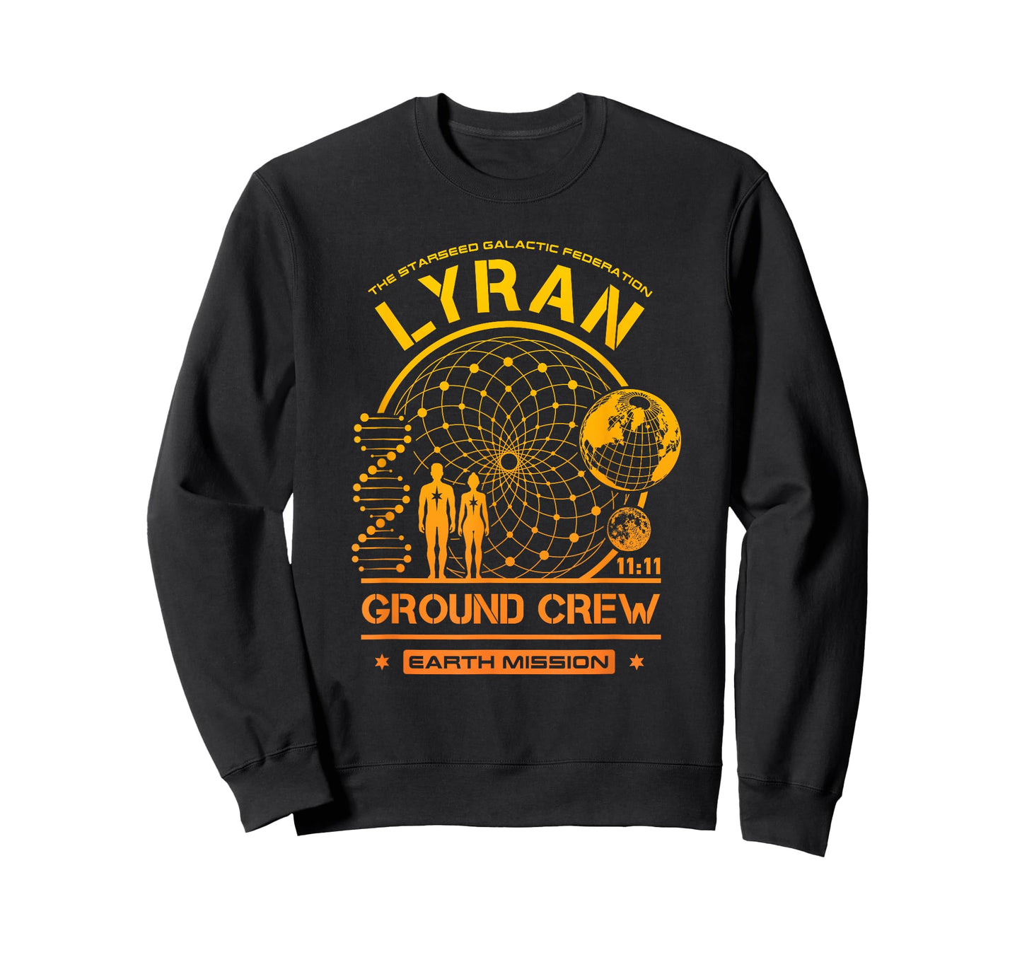 Lyran Starseed Earth Mission Ground Crew T-Shirt