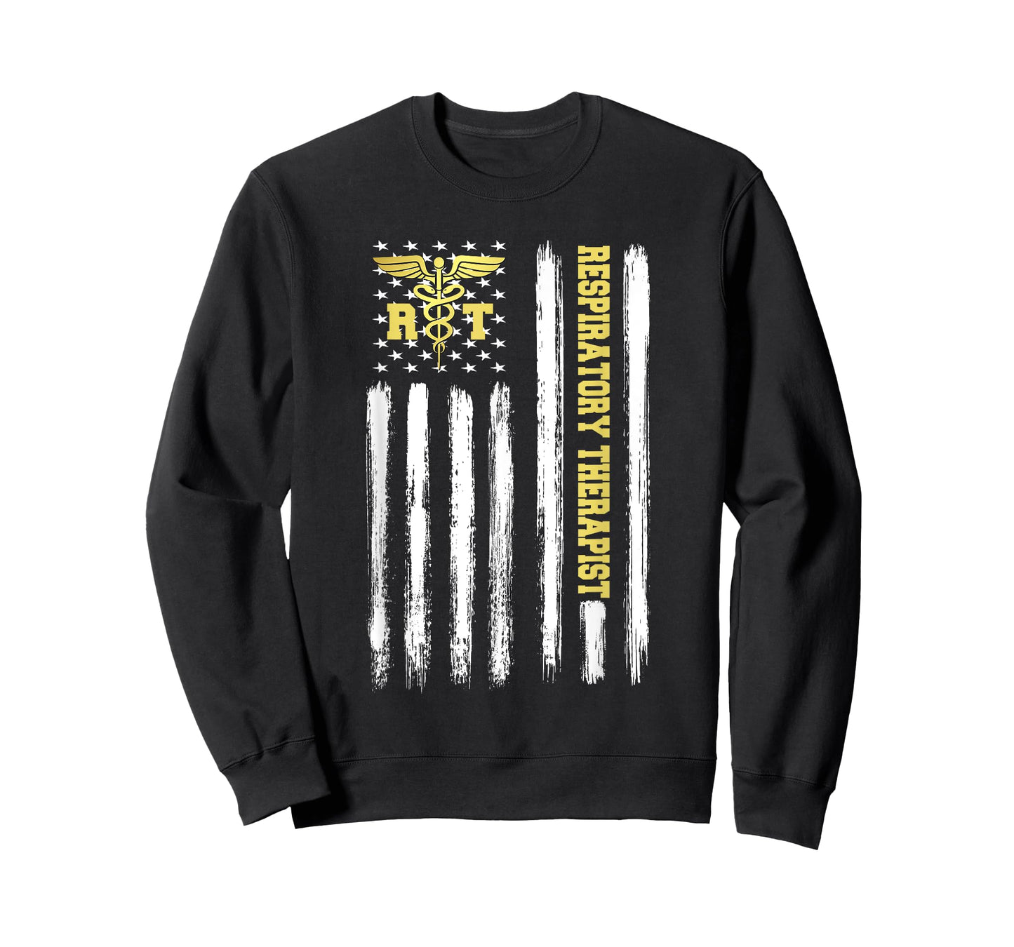 Respiratory Therapist Gift Physician Therapy American Flag T-Shirt for Women Kids Men