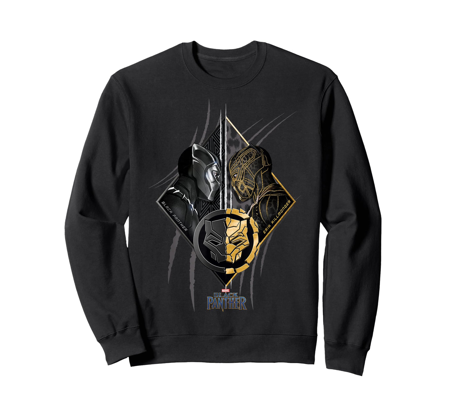 Marvel Black Panther Movie Jaguar Split Clawed T-Shirt T-Shirt