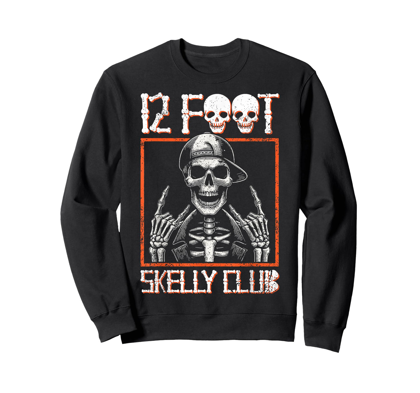 12 Foot Skelly Club - Halloween T-Shirt