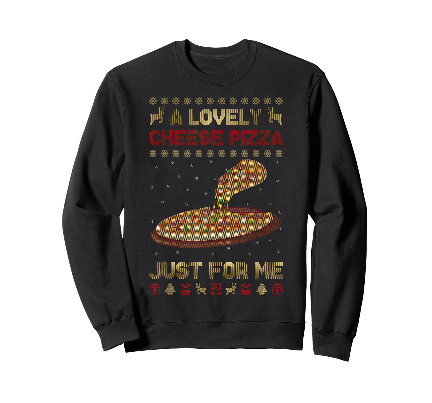 A Lovely Cheese Pizza Shirt Alone Funny Kevin X-mas Home T-Shirt