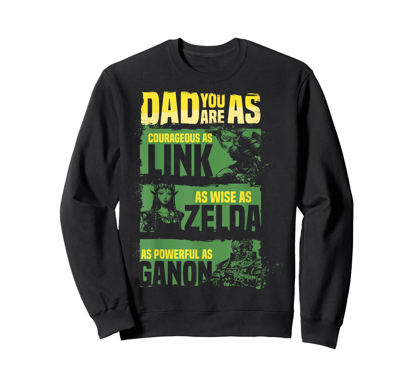 Nintendo Legend Of Zelda Dad Relates To Game Graphic T-Shirt T-Shirt