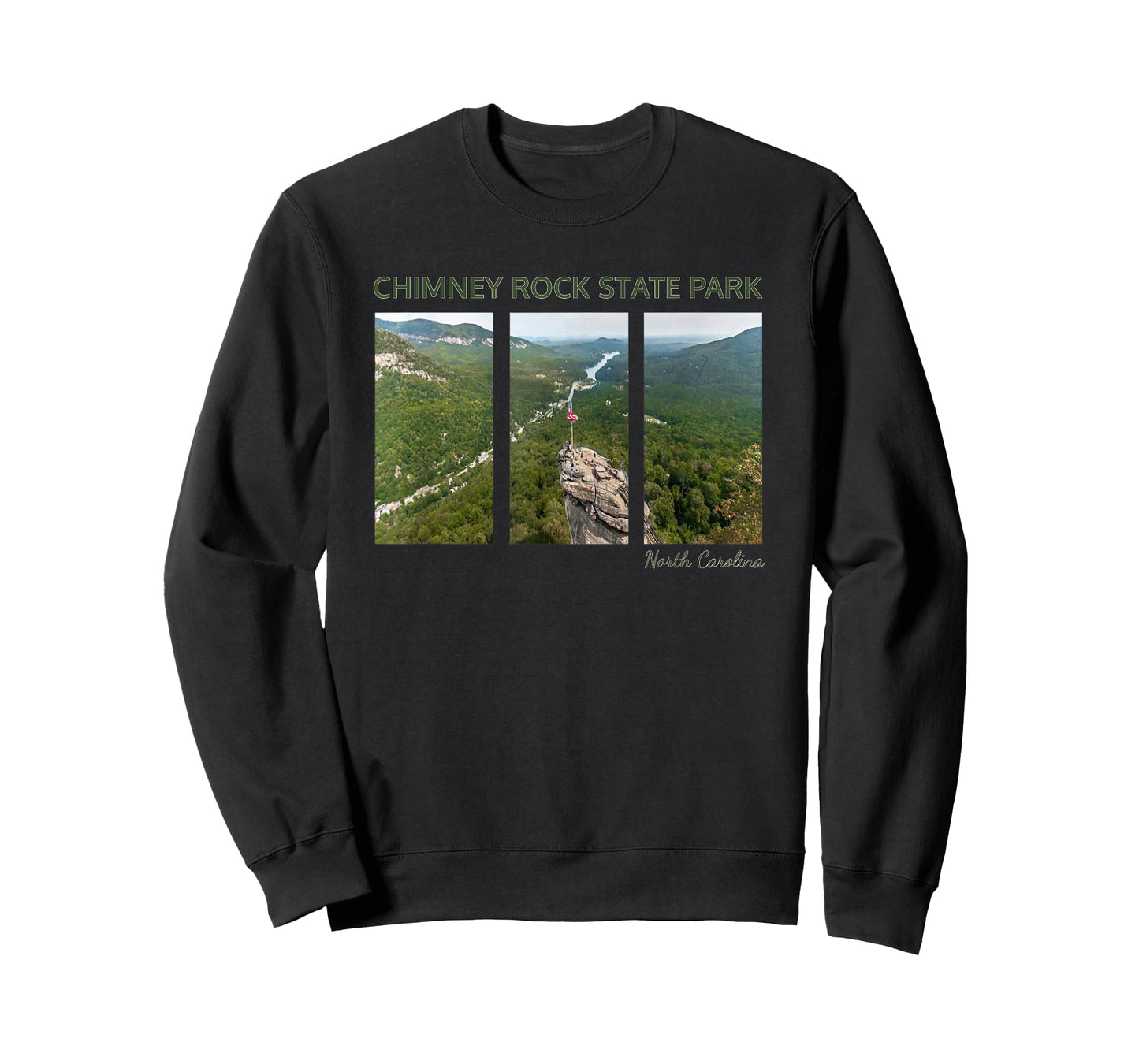 Chimney Rock State Park Skyline NC North Carolina Souvenir T-Shirt