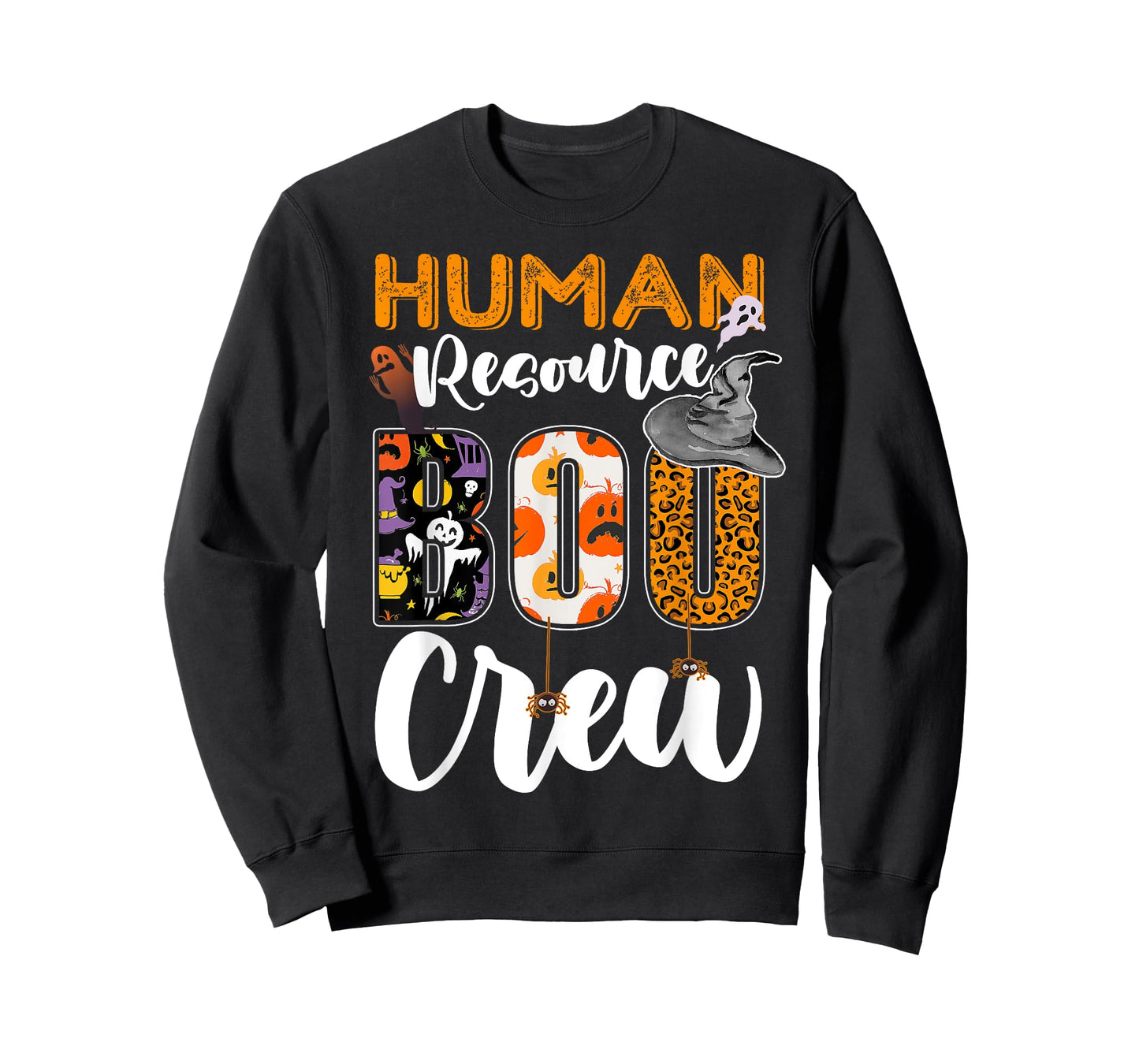 Human Resource Boo Crew Halloween Matching HR Manager T-Shirt