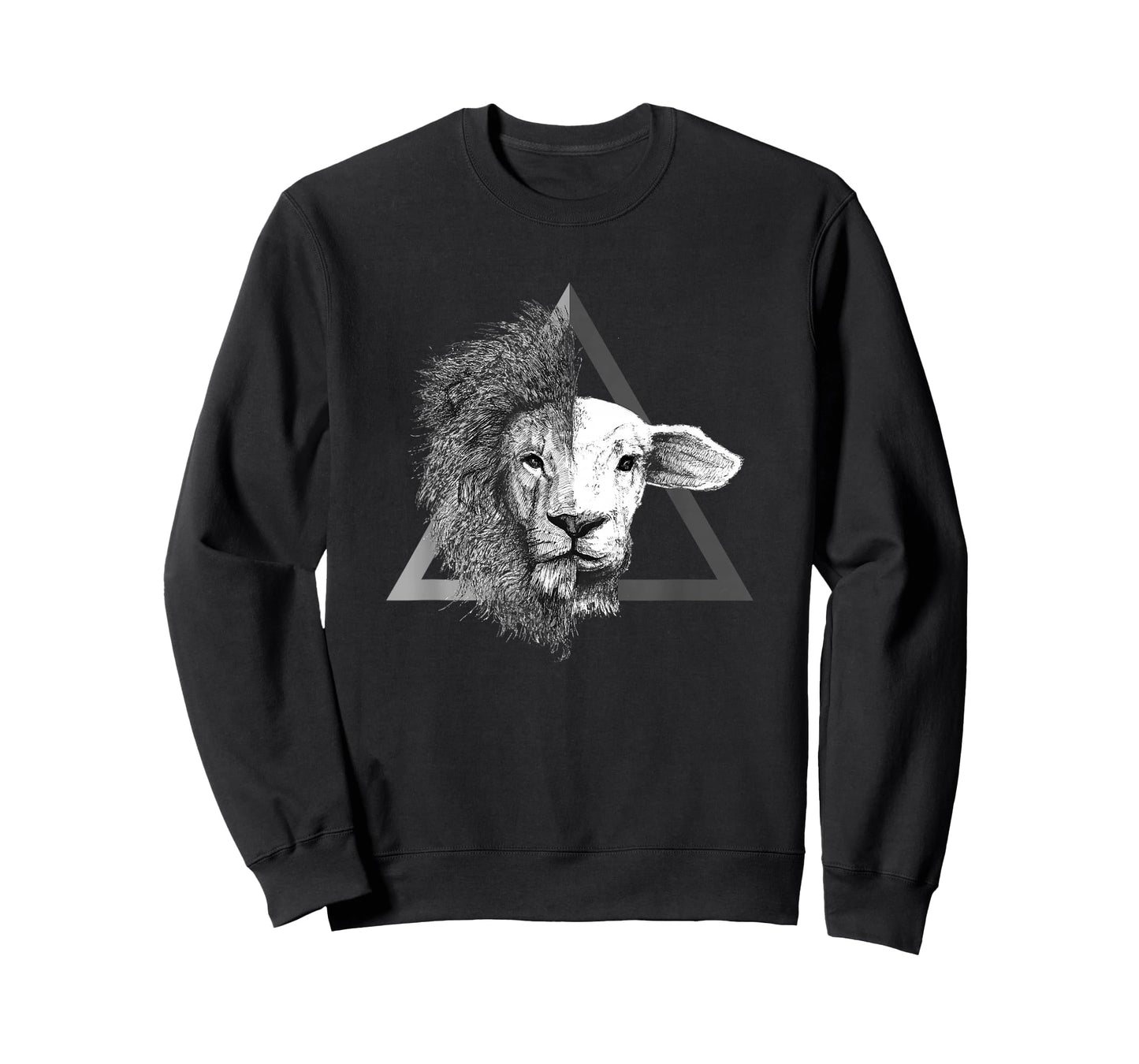 Christian T-Shirt - Jesus Lion and Lamb T-Shirt