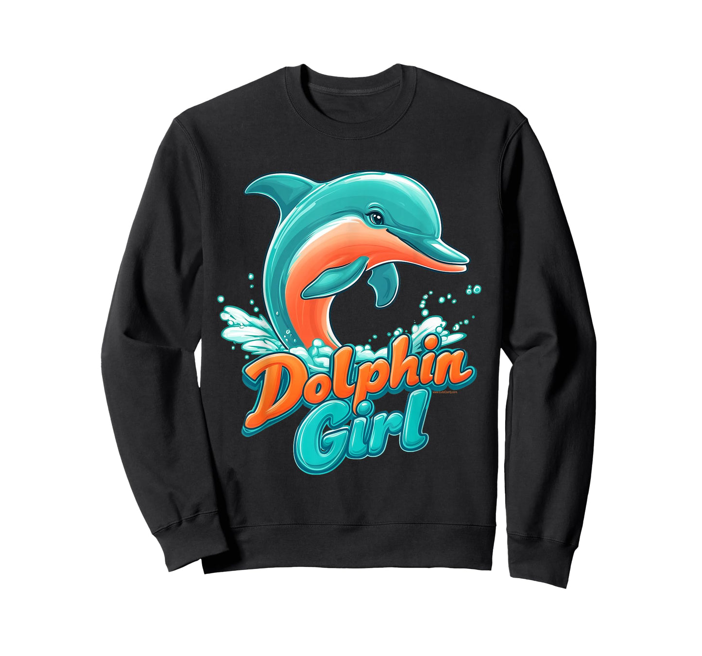 Dolphin Girl Florida Souvenir Miami Beach Gift for Women T-Shirt