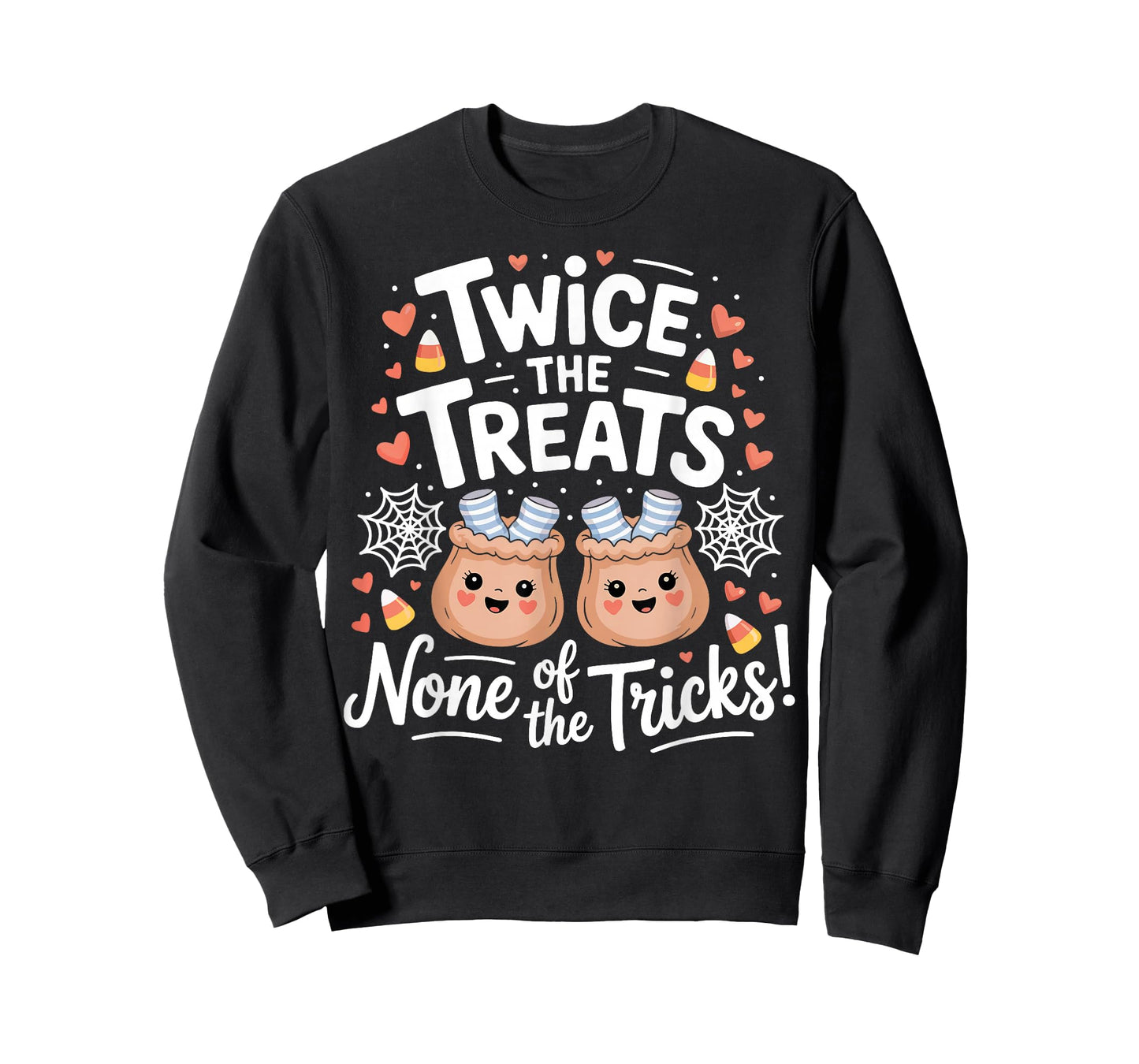 Pregnant Mom Halloween Costume Twins Pregnancy Announcement T-Shirt