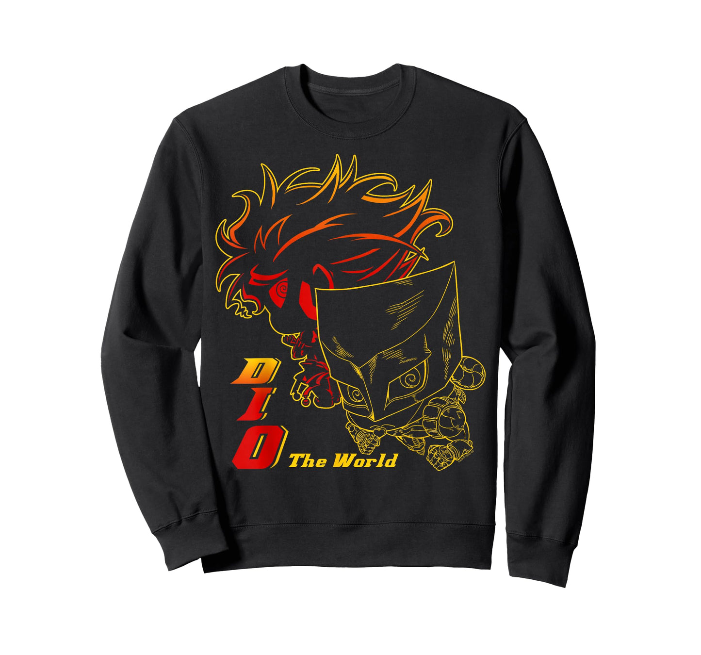 JoJo's Bizarre Adventure Part 3 DIO & The World Chibi Anime T-Shirt