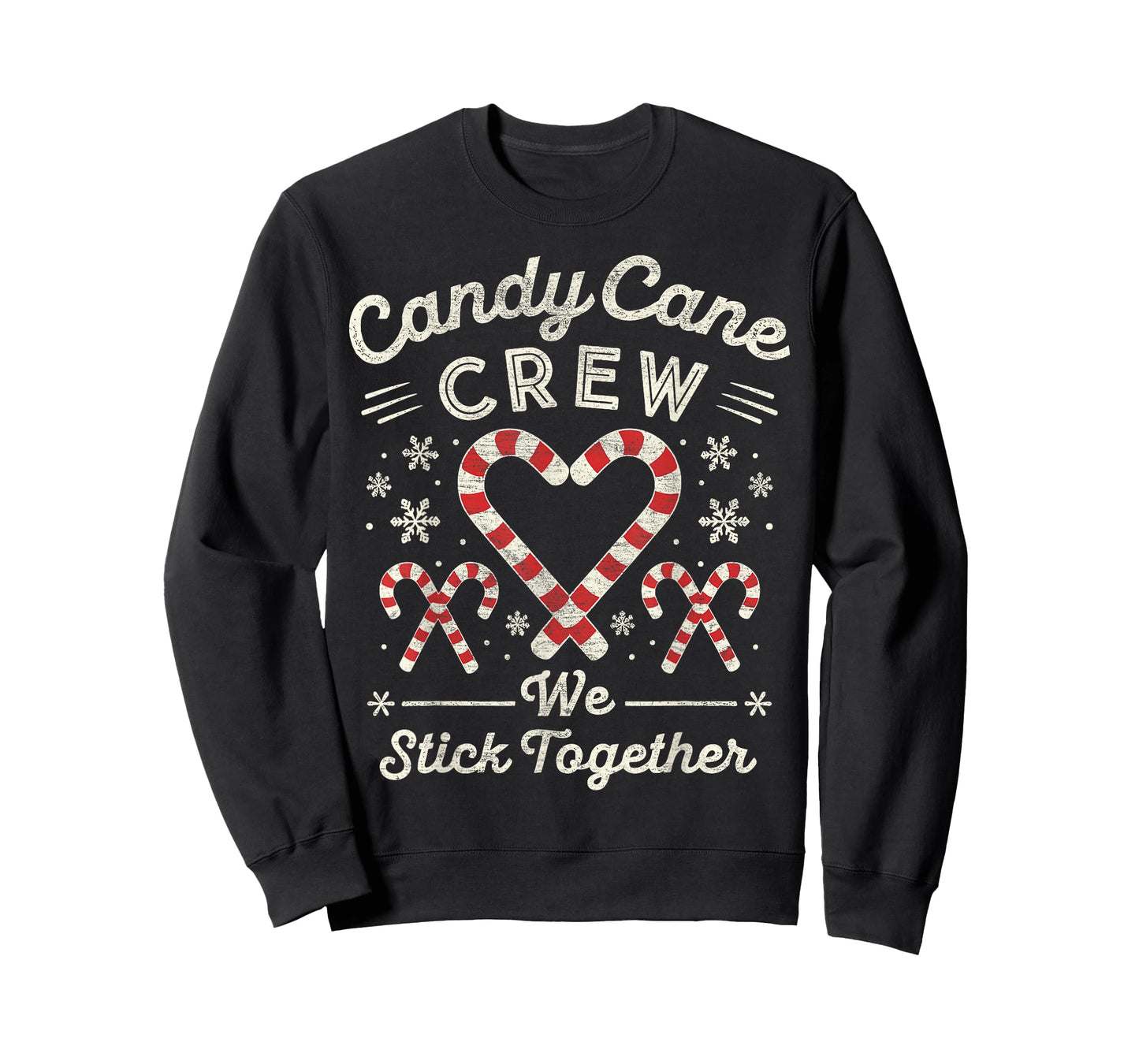 Christmas Candy Cane Heart Holiday Family Matching Pajama PJ T-Shirt