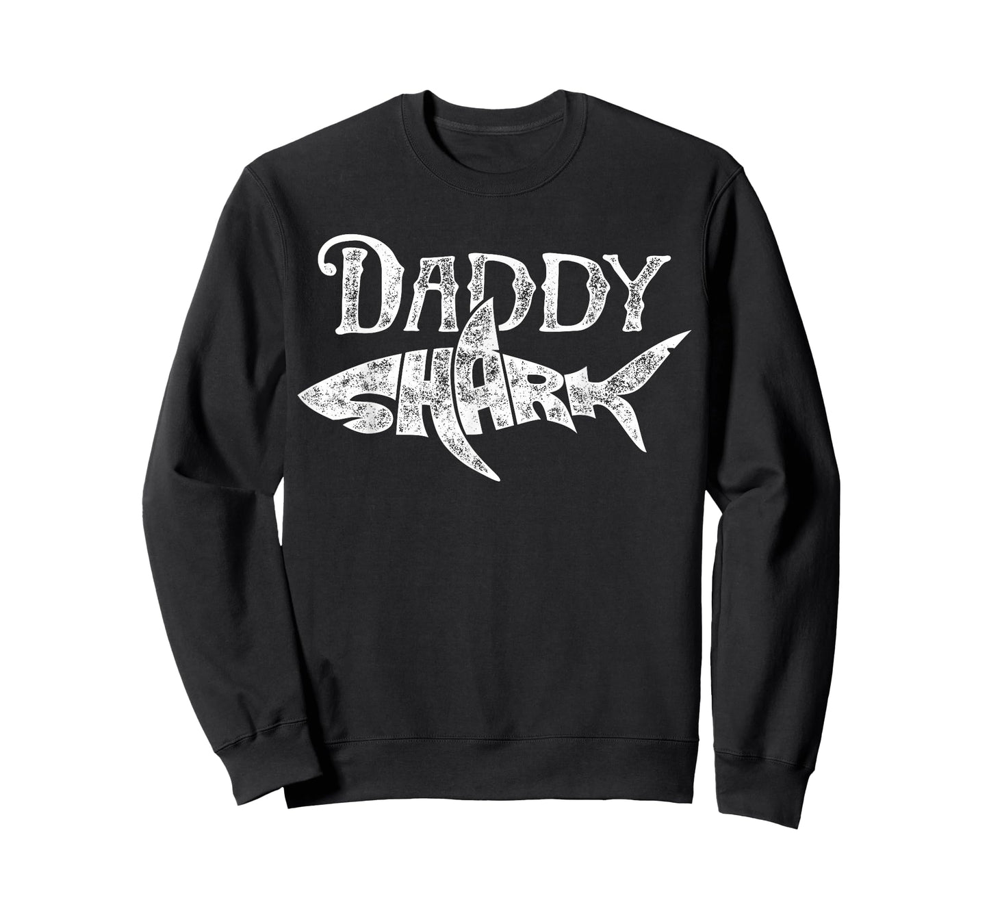Jawsome Shark Co Daddy Shark T Shirt - Funny Family Matching Gift for Fathers Day, Summer, Diving, Beach - Black, Small