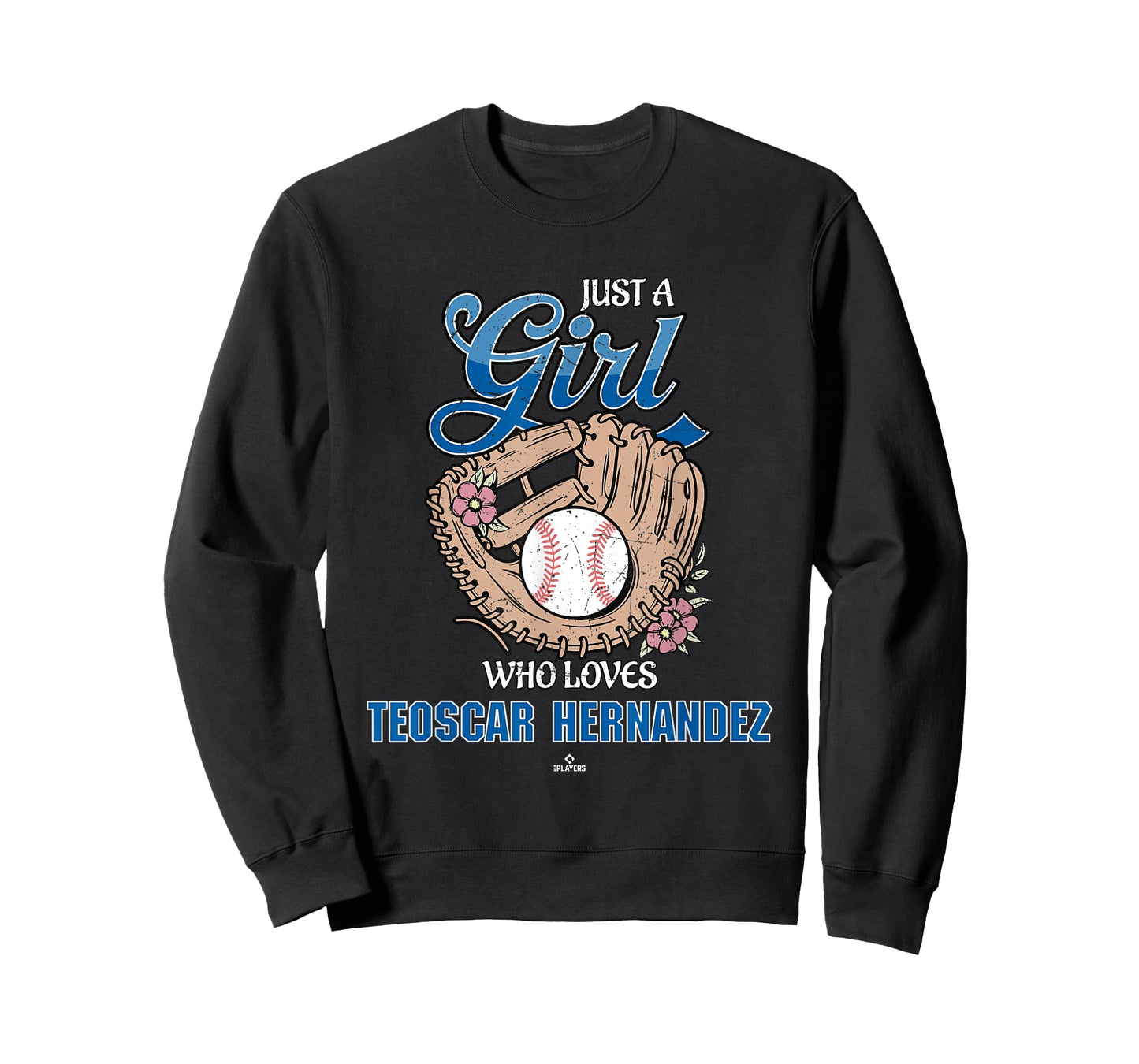 Just a Girl Who Loves Teoscar Hernandez Los Angeles Baseball T-Shirt