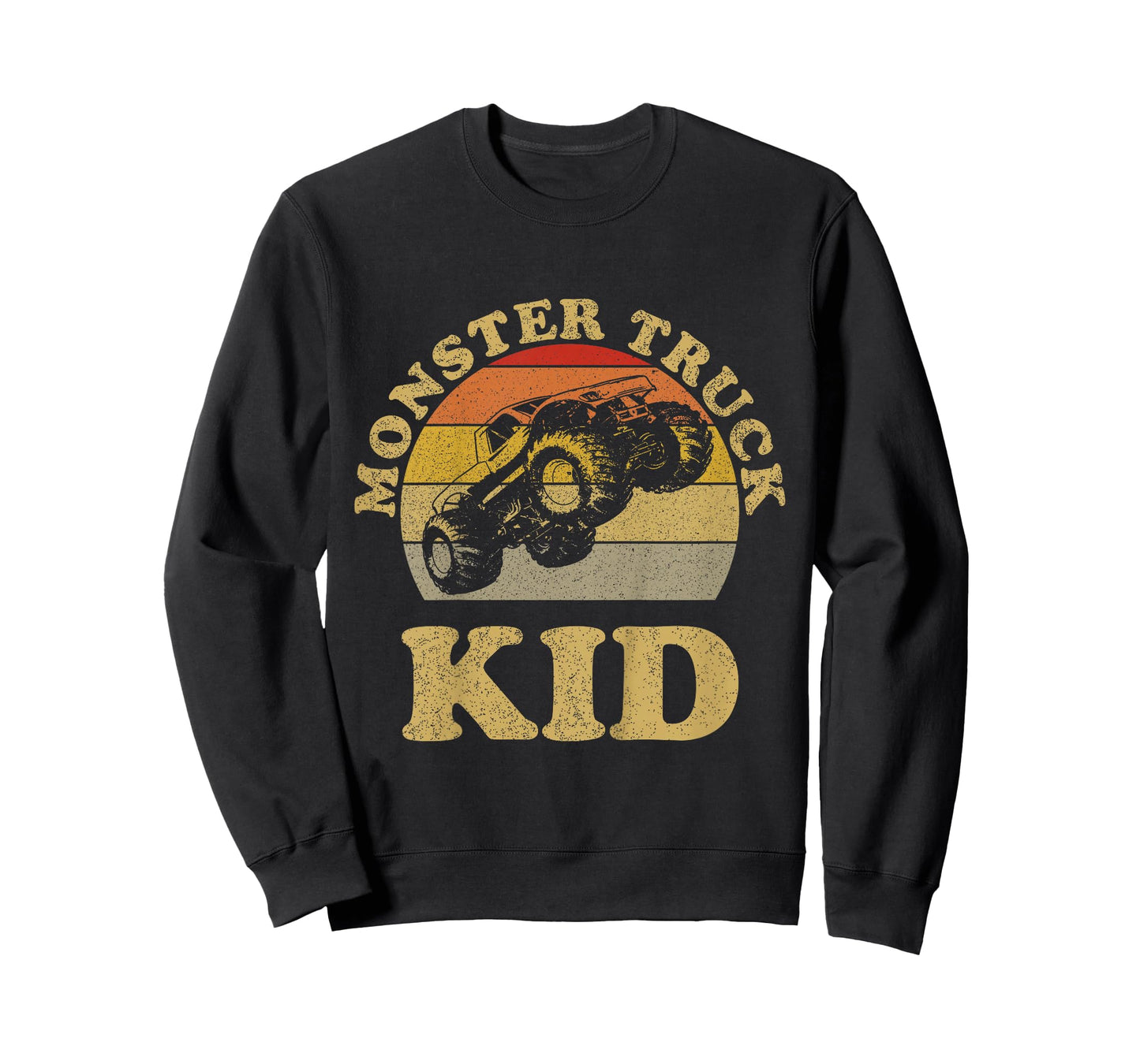 Monster Truck Kids Retro Vintage Monster Truck Shirt T-Shirt