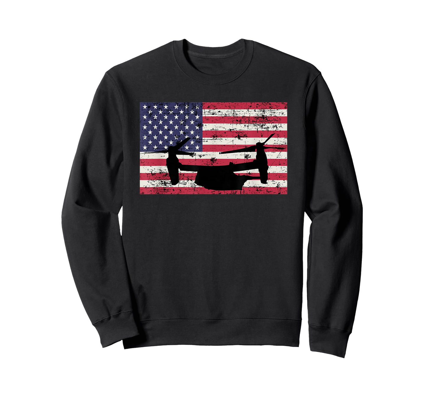 Patriotic CV-22 Osprey American flag t-shirt T-Shirt