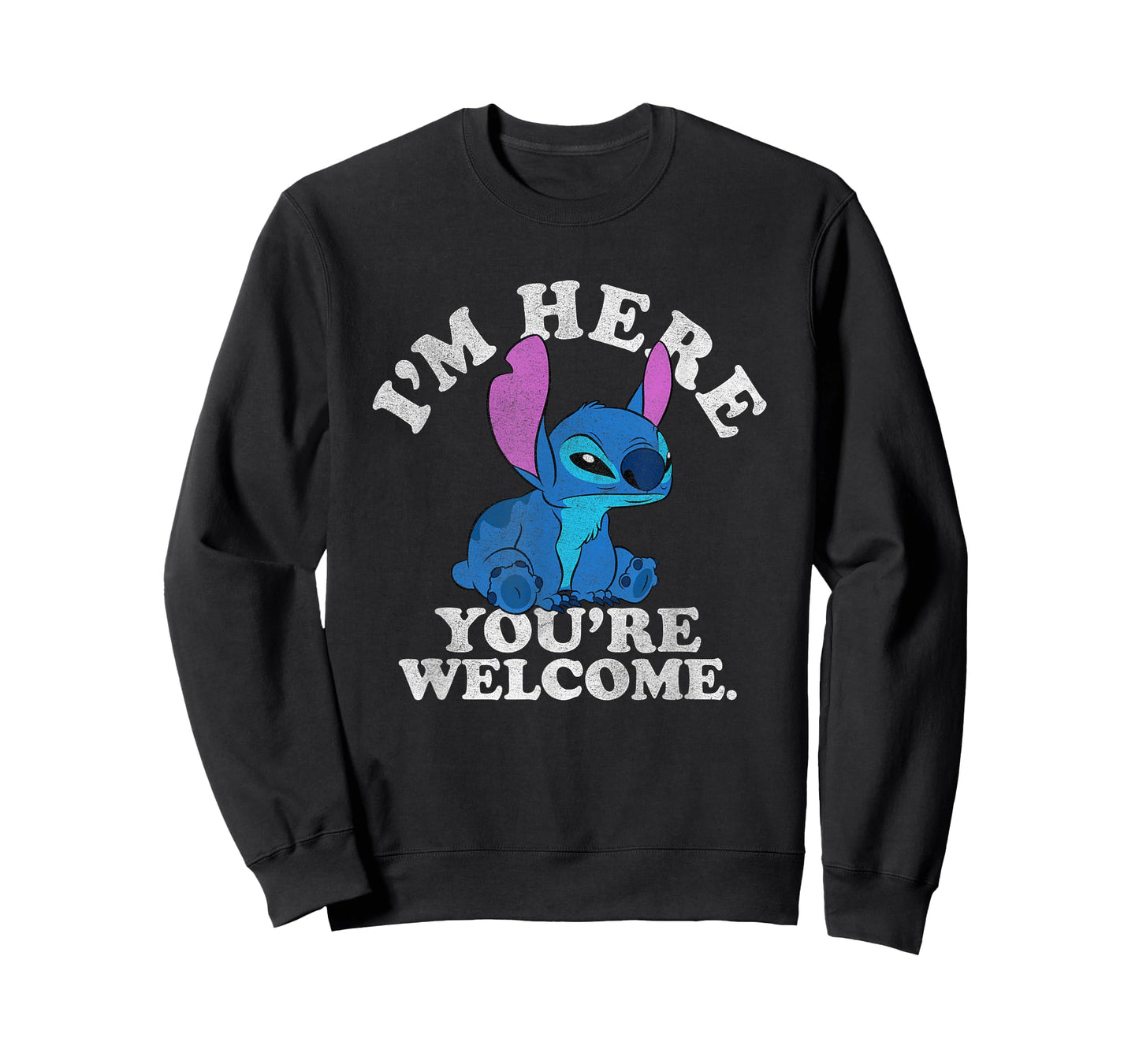 Disney Lilo & Stitch I'm Here You're Welcome T-Shirt