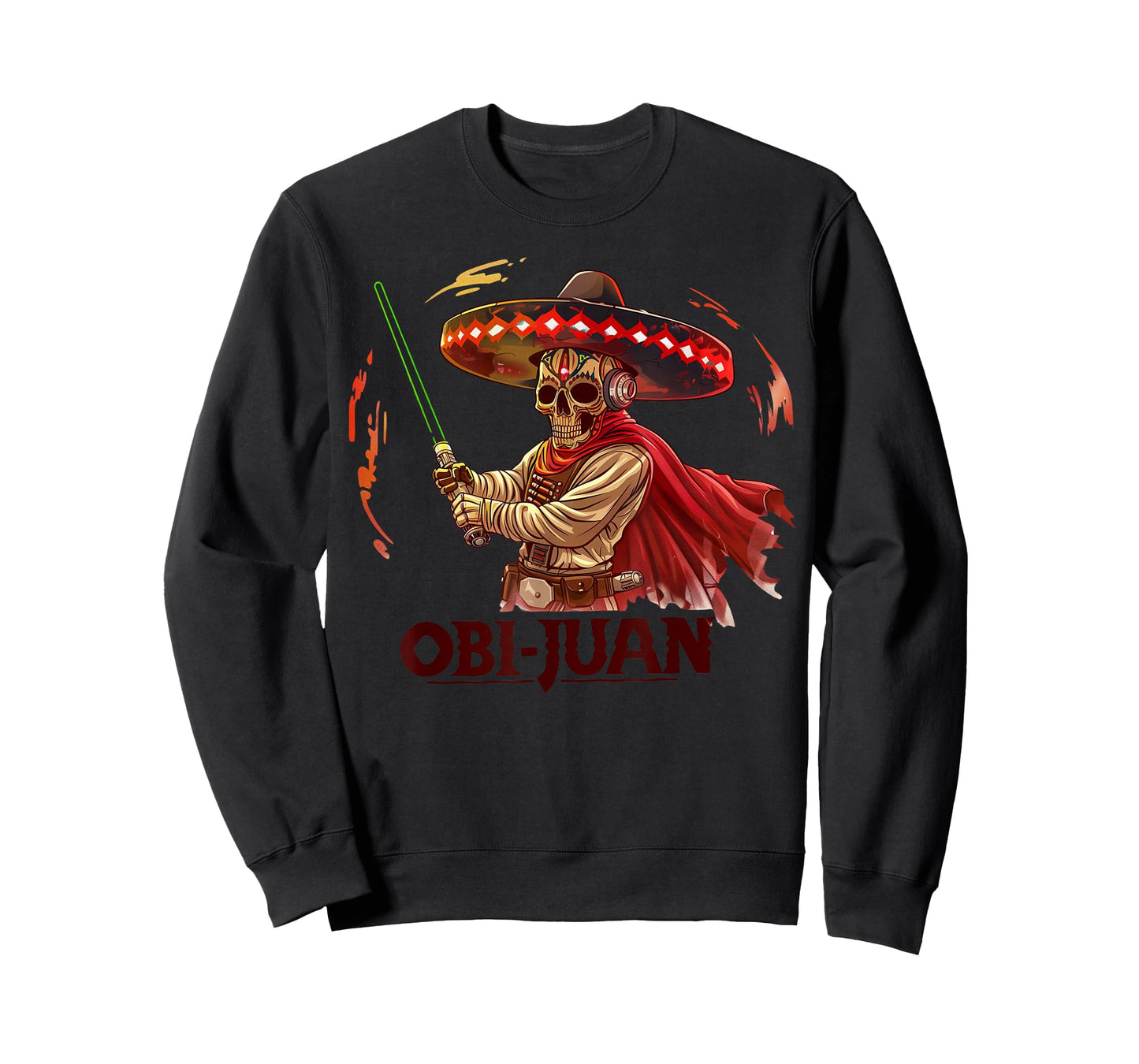Mexican Obi Juan Movie Parody Cinco De Gaming T-Shirt
