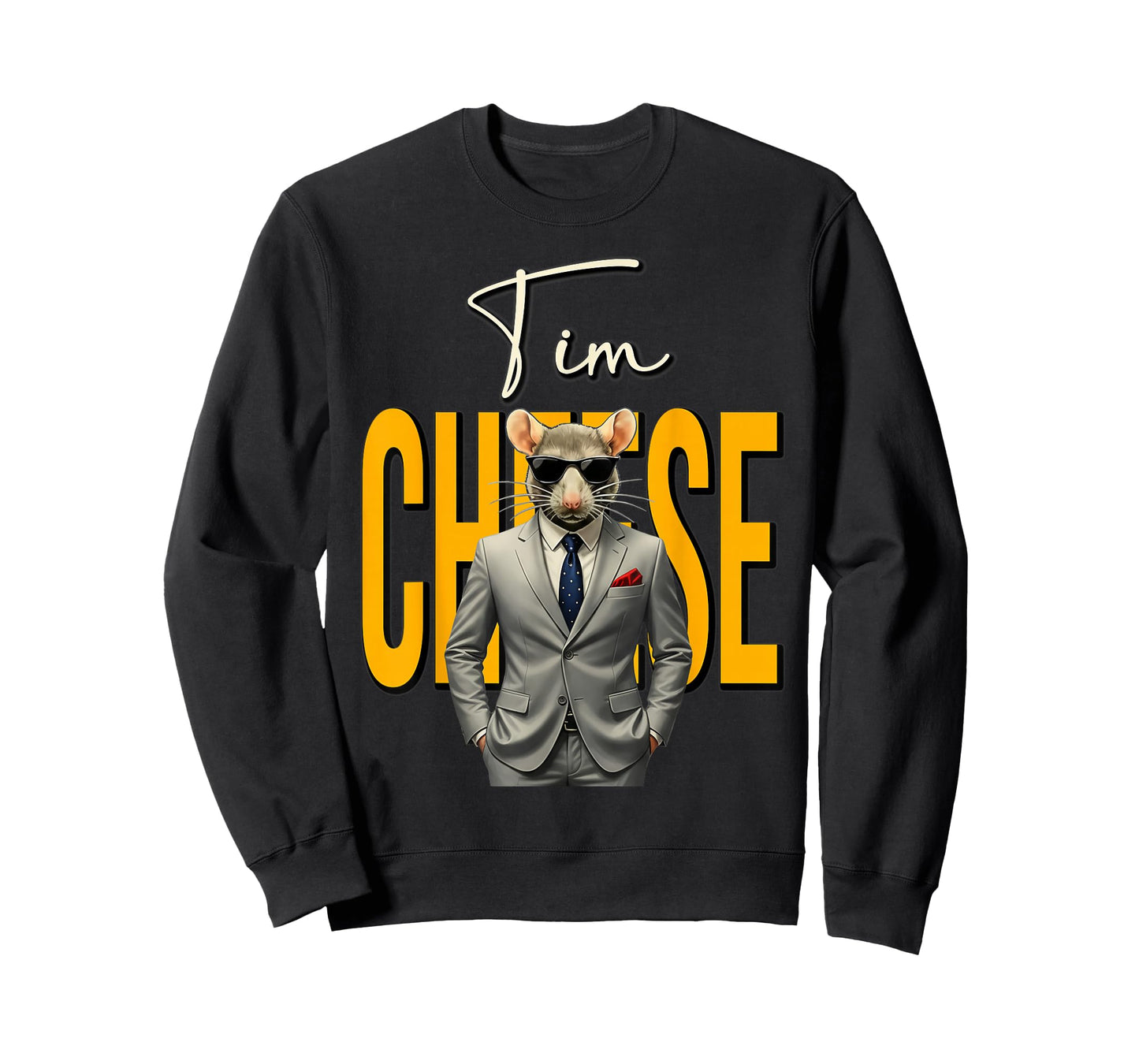 Tim Cheese - Funny Secret Agent Mouse Brainrot Kids Gaming T-Shirt