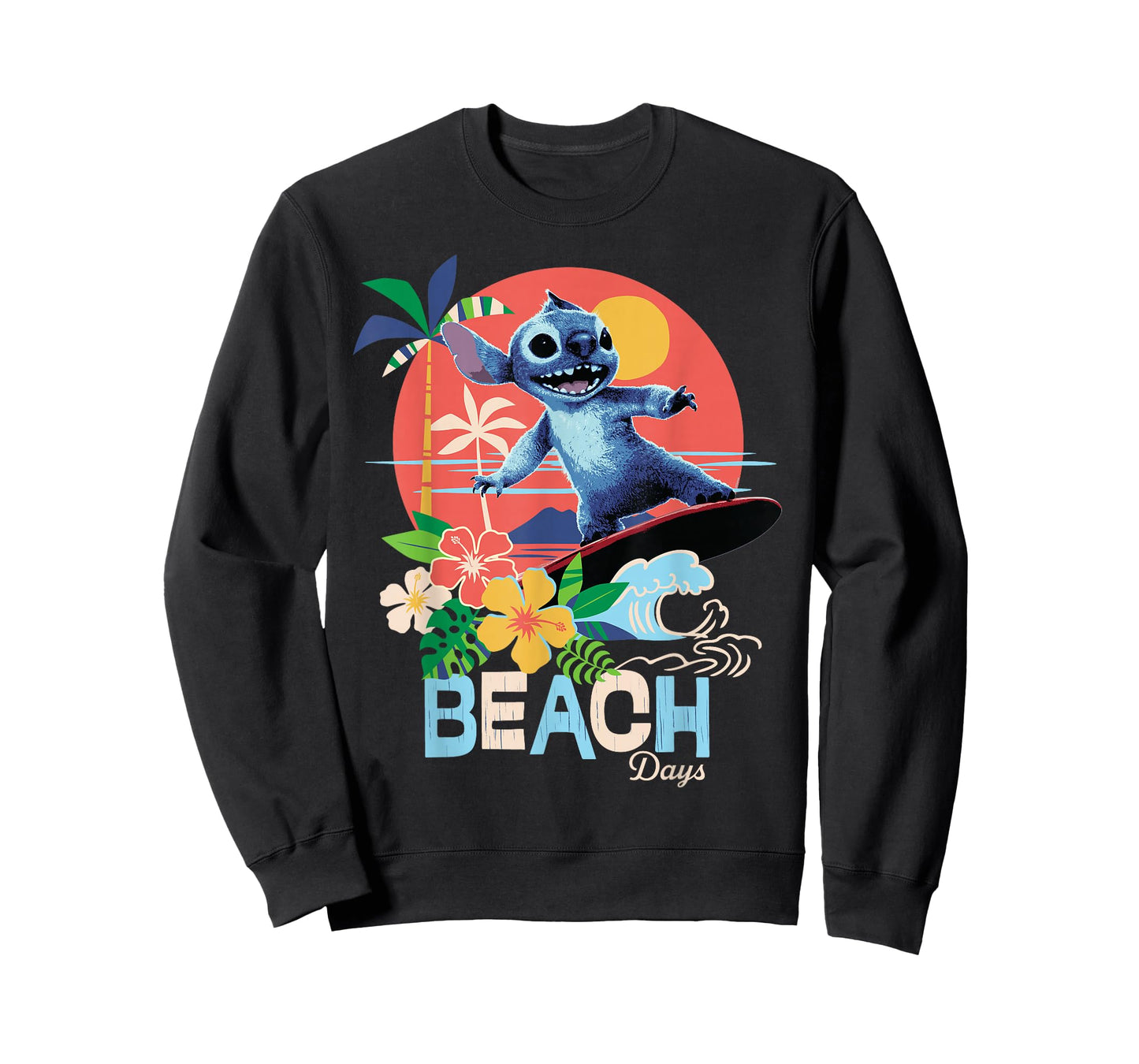 Disney Lilo & Stitch Live-Action Movie Beach Days Surfing T-Shirt
