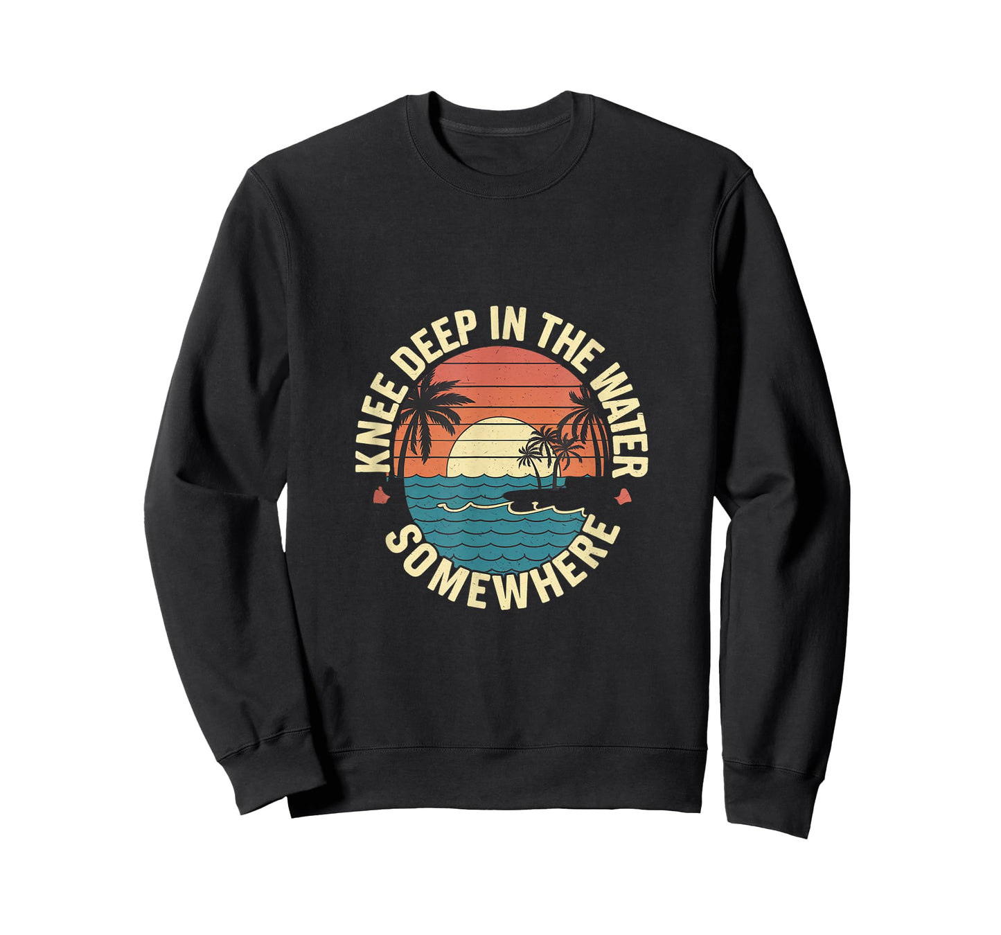 Knee Deep In The Water Somewhere -------- T-Shirt