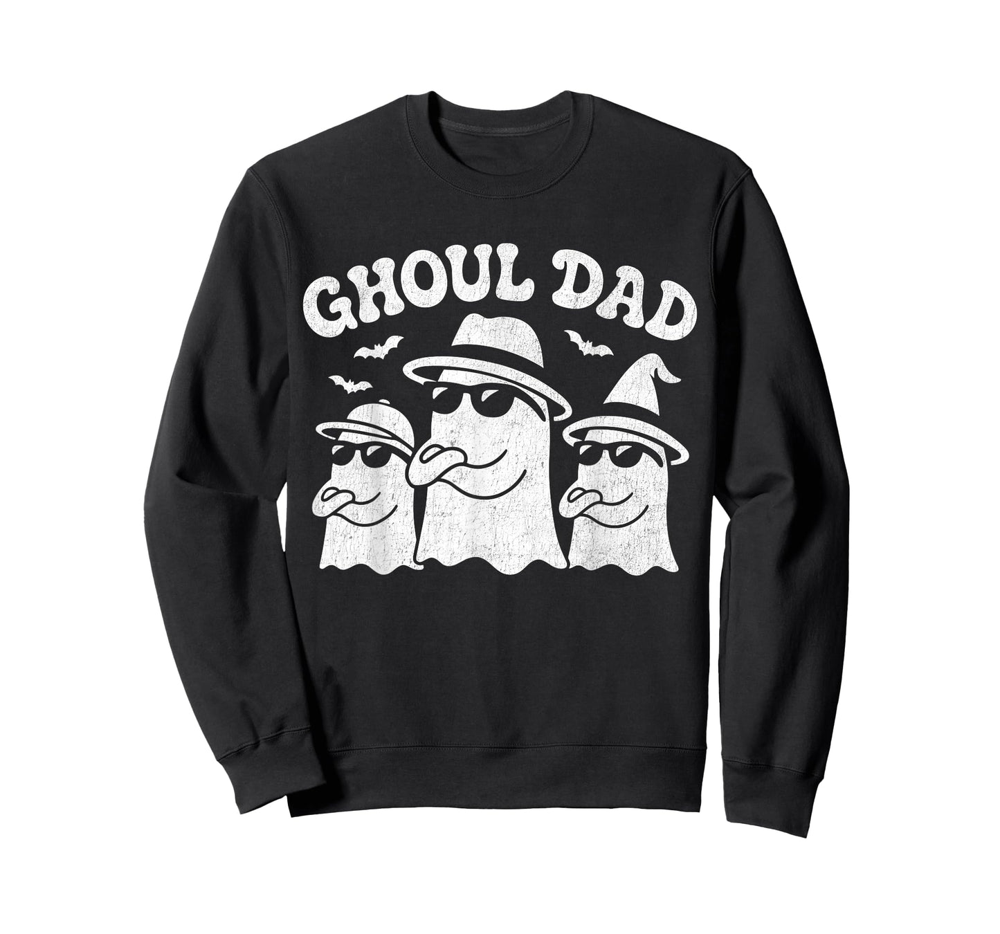 Ghoul Dad Vintage Daddy Ghost Funny Halloween T-Shirt