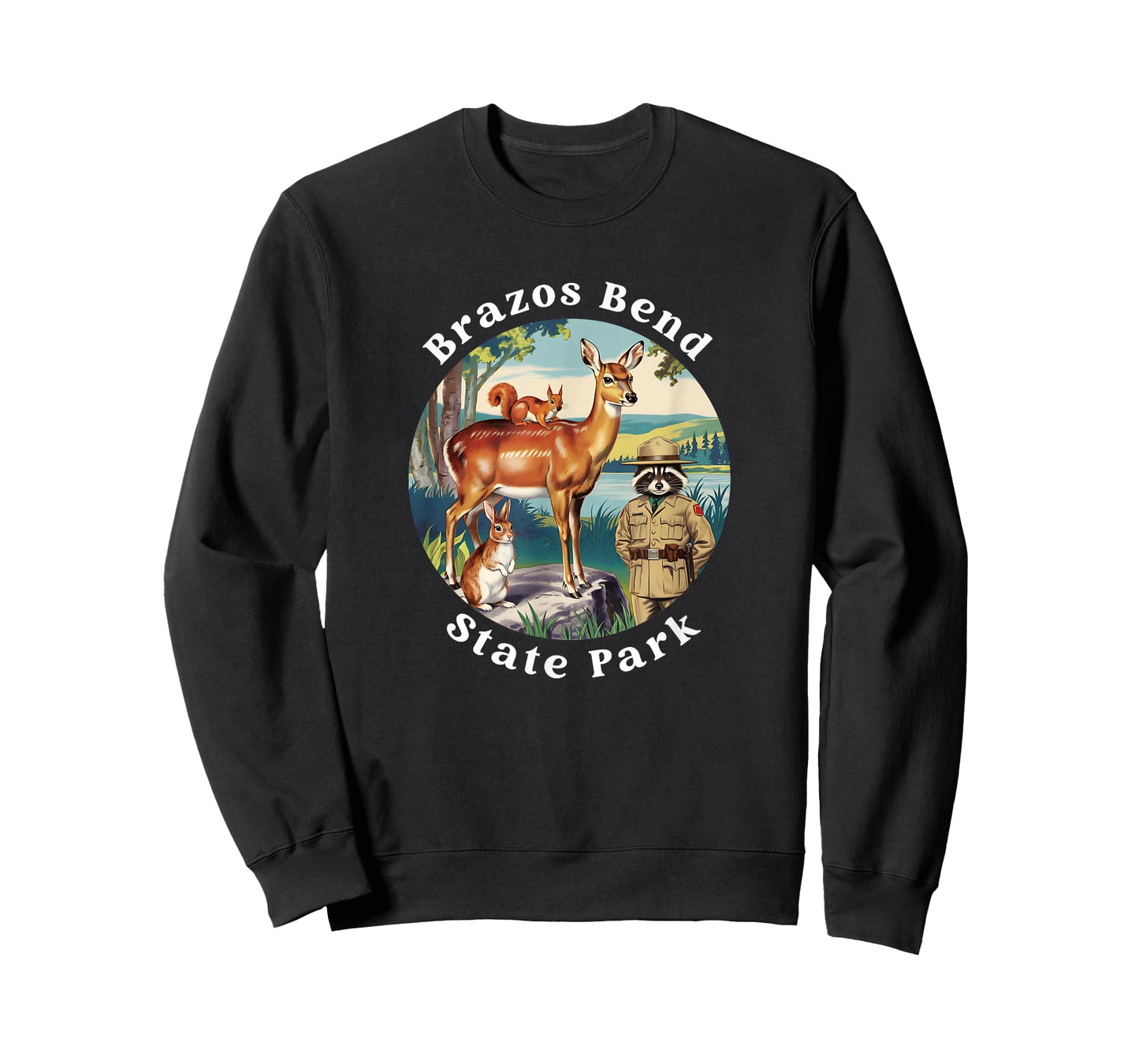 Brazos Bend State Park Texas Outdoors Vacation Souvenir T-Shirt