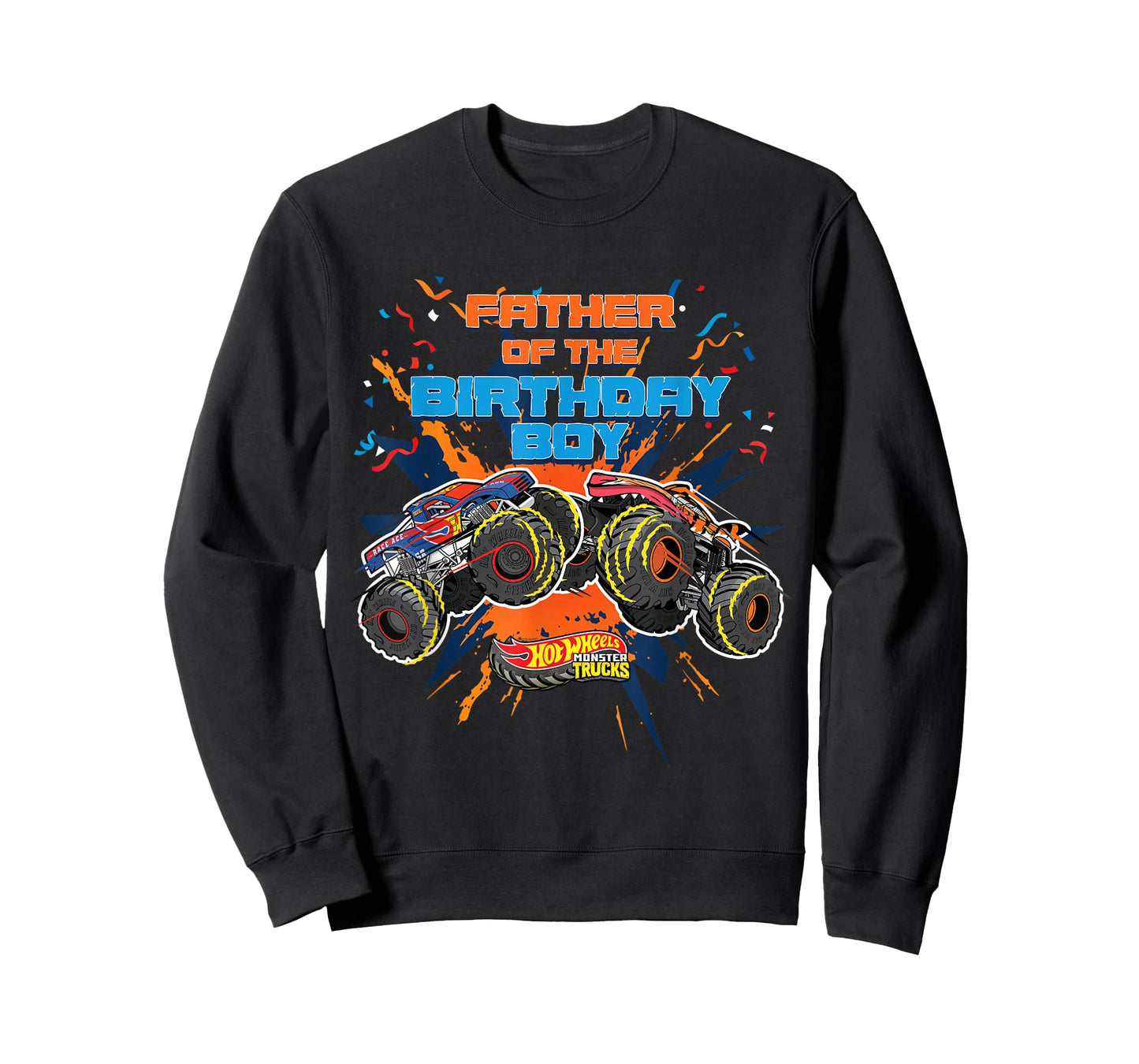 Hot Wheels Monster Trucks - Father of Birthday Boy T-Shirt