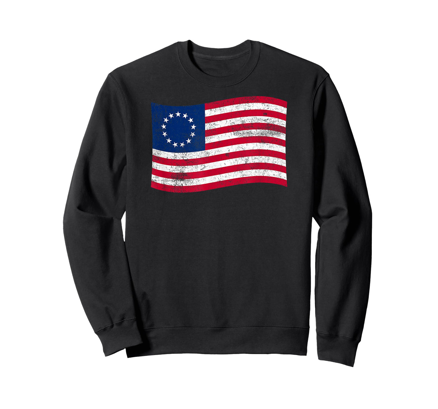 Betsy Ross Flag 13 Colonies – American History Patriotic T-Shirt