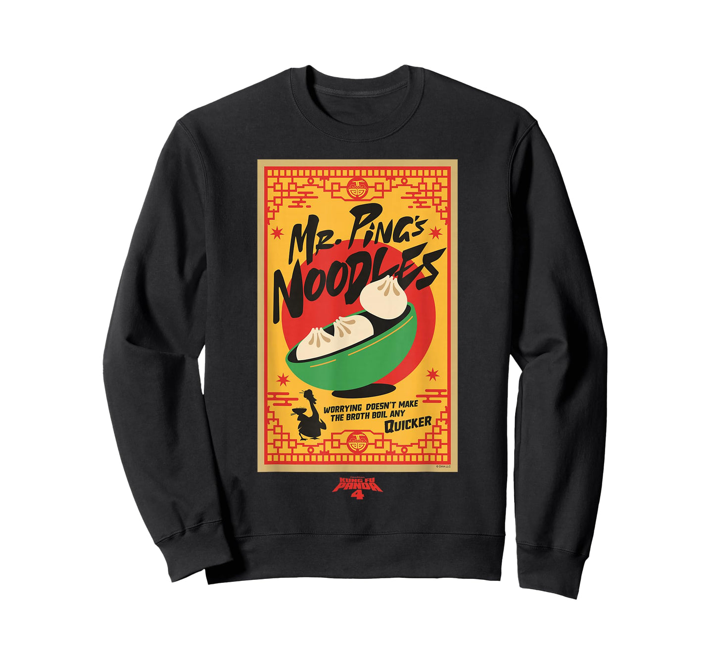 DreamWorks Kung Fu Panda 4 Mr. Pings Noodles T-Shirt