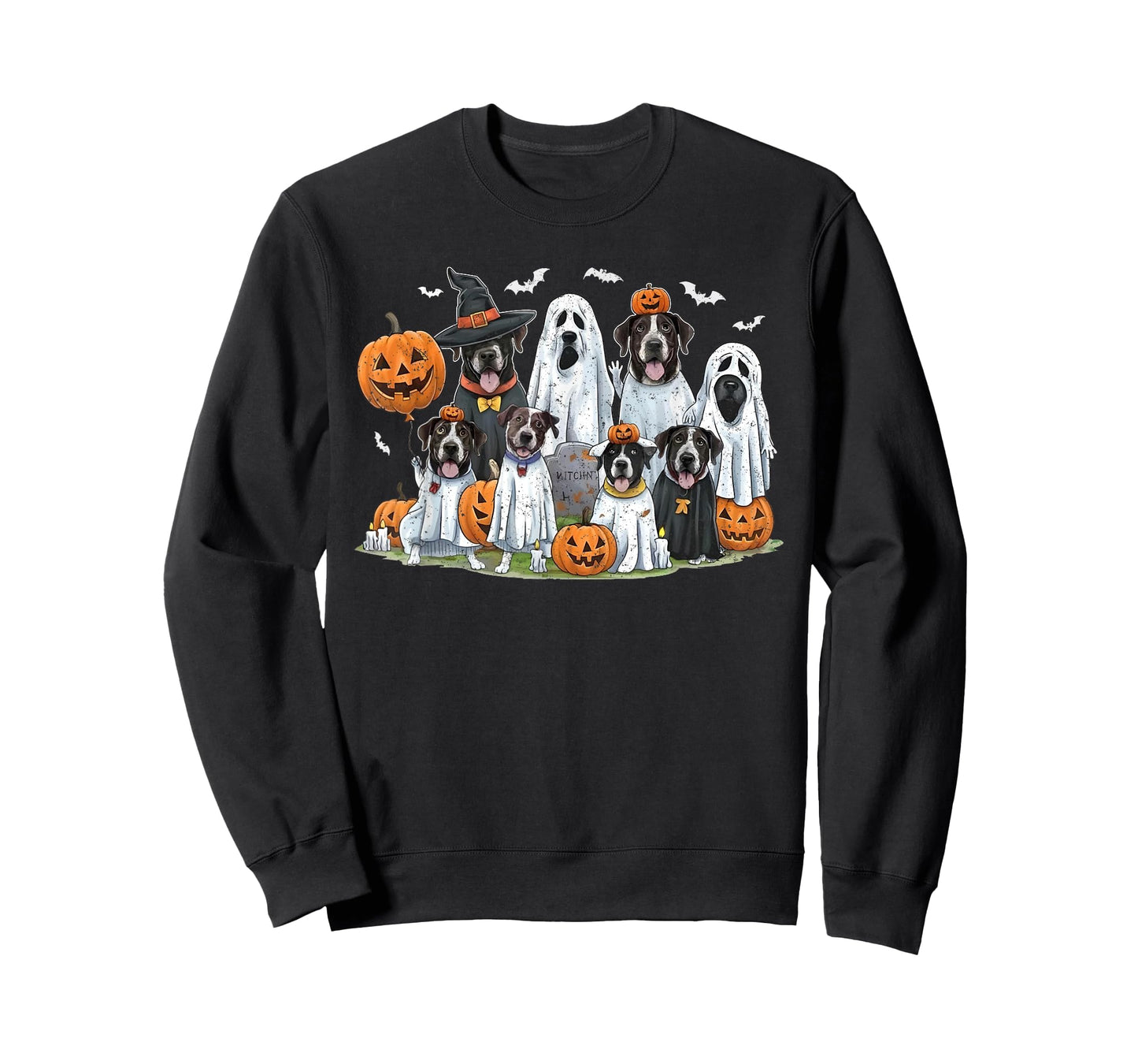 Dog Ghost Cute Dogs Dressed As Ghosts Funny Halloween Gifts T-Shirt