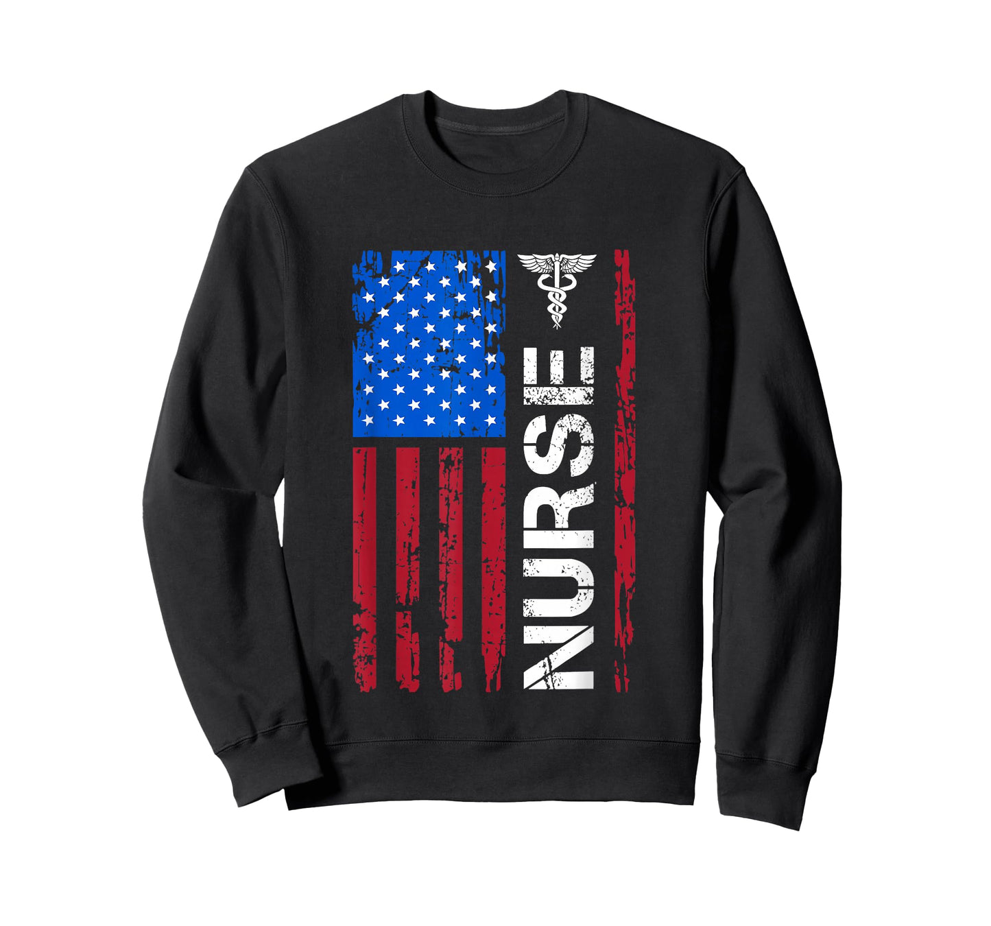 Patriotic Nurse 4th Of July American Flag Independence Day T-Shirt