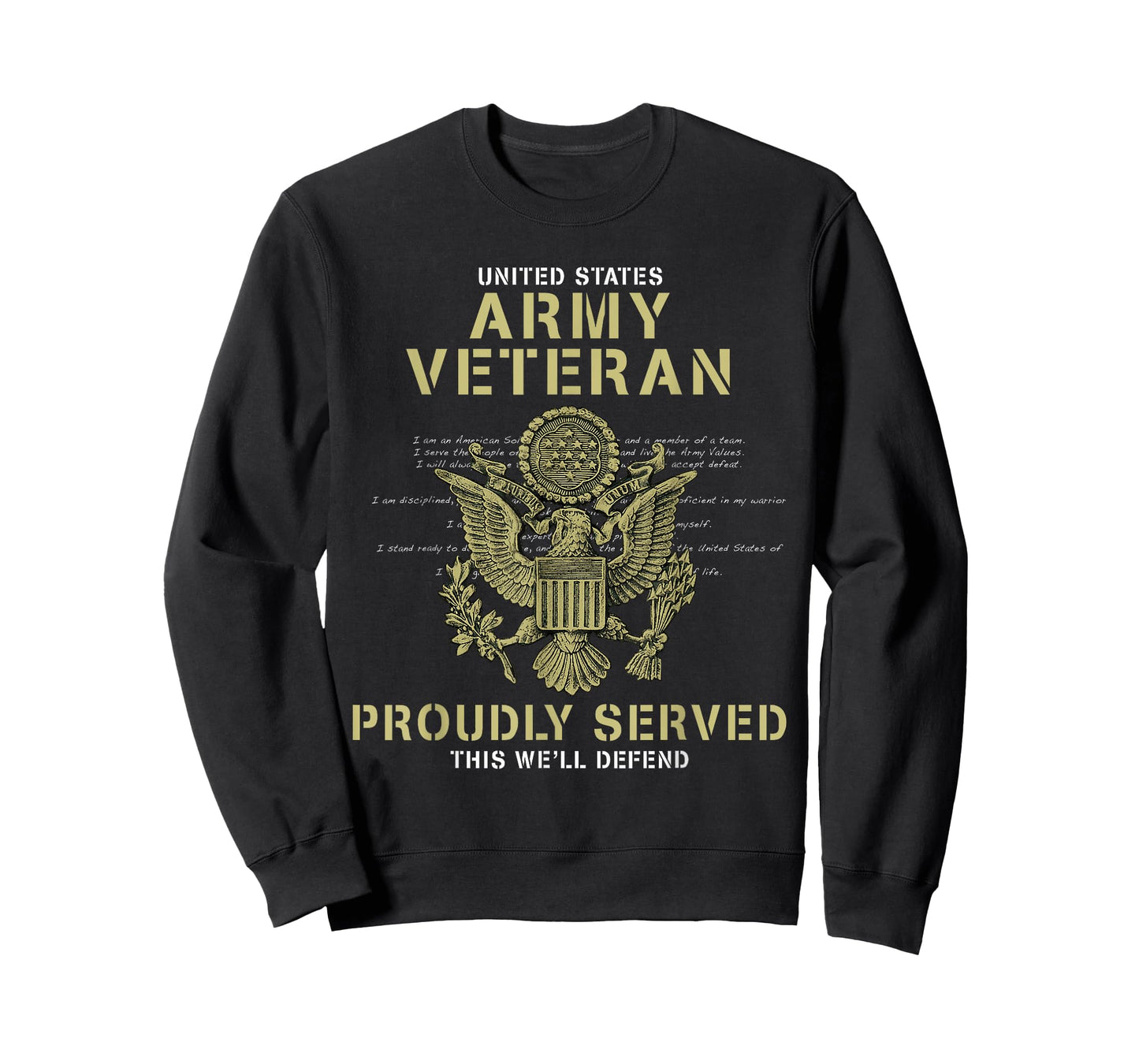 ARMY VETERAN PROUDLY SERVED T-Shirt
