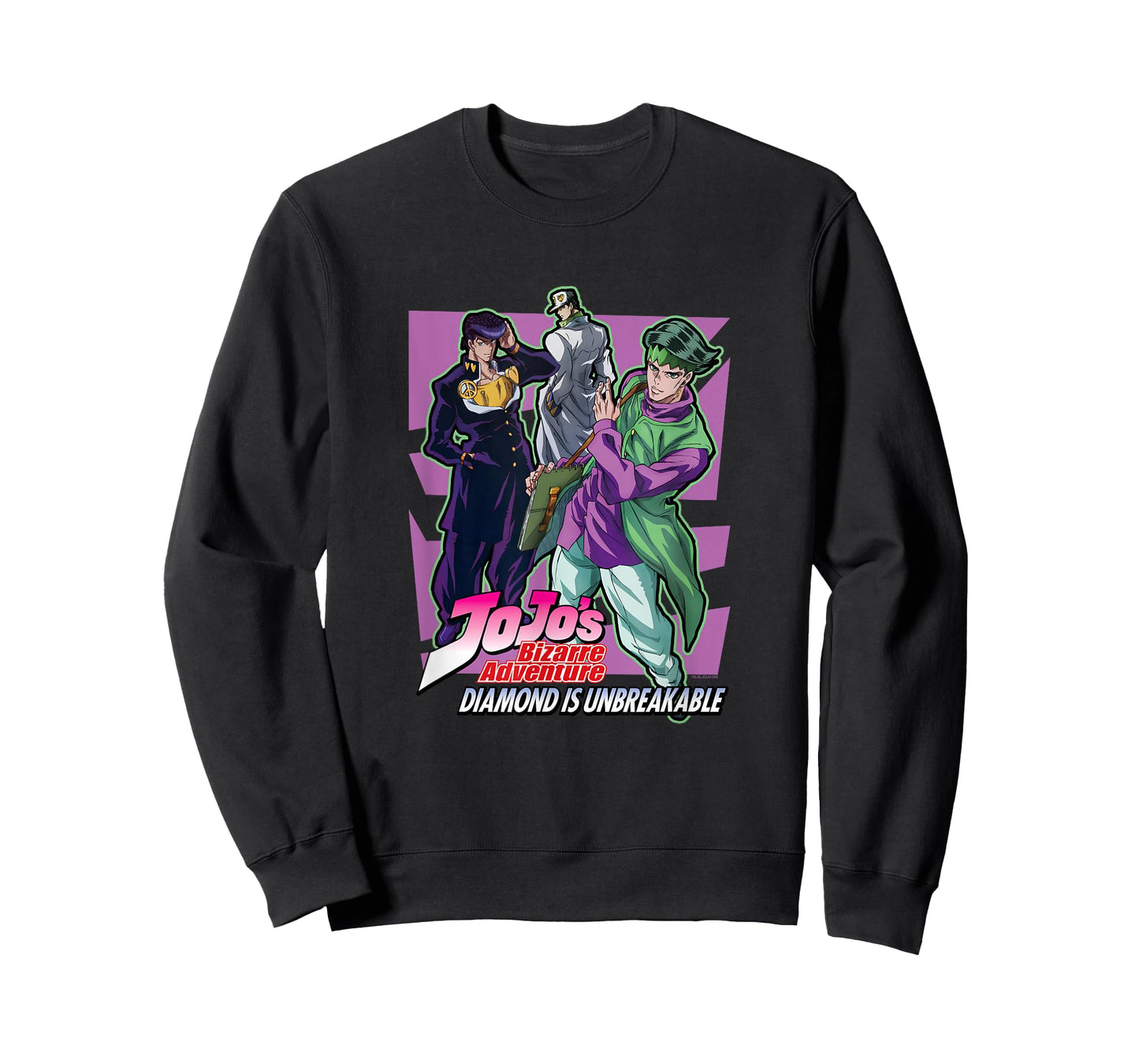 JoJo Diamond is Unbreakable Group Pose Josuke Rohan & Jotaro T-Shirt