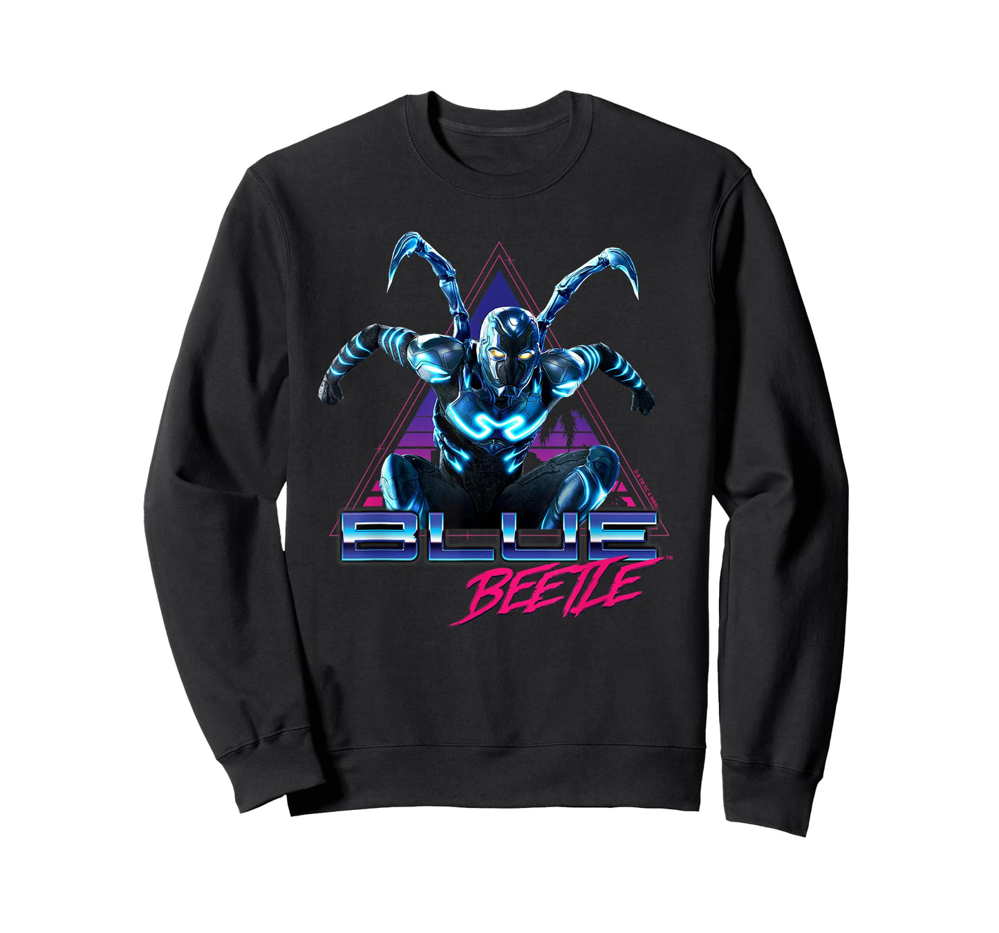 Blue Beetle Movie Leaping Triangle T-Shirt