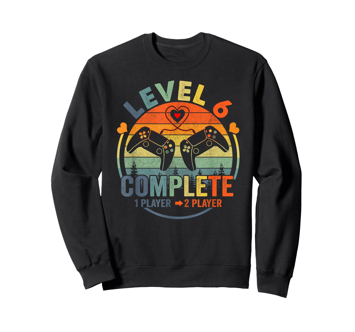 Gamer 6th Wedding Anniversary Level 6 Complete Anniversary T-Shirt