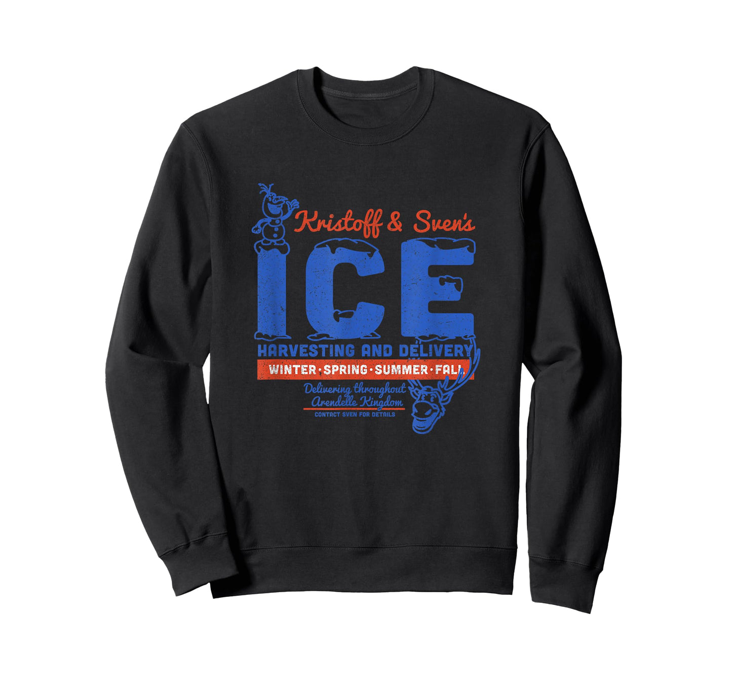 Disney Frozen Kristoff & Sven's Ice Harvesting and Delivery T-Shirt