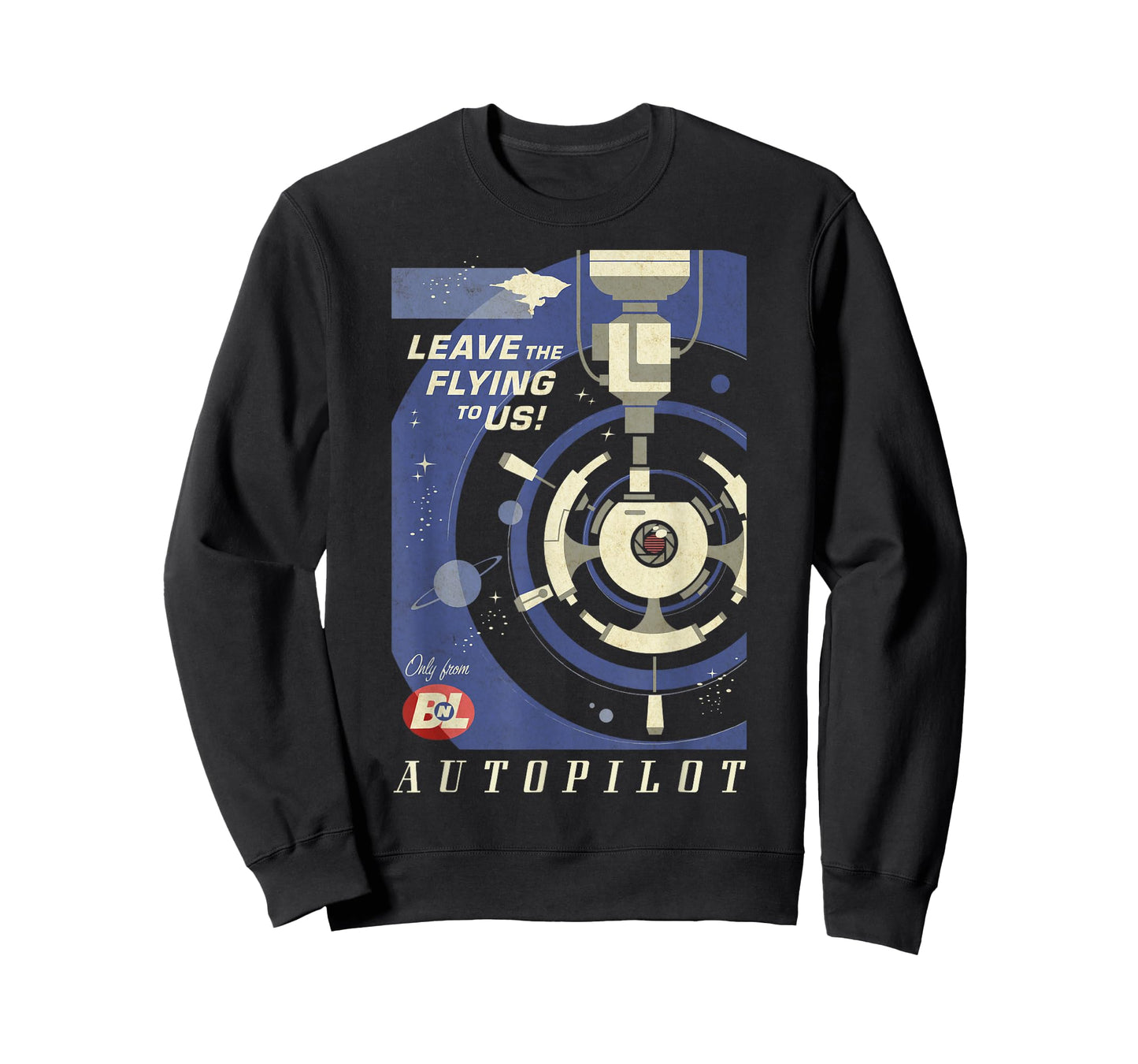 Disney Pixar Wall-E Autopilot Leave The Flying To Us Poster T-Shirt
