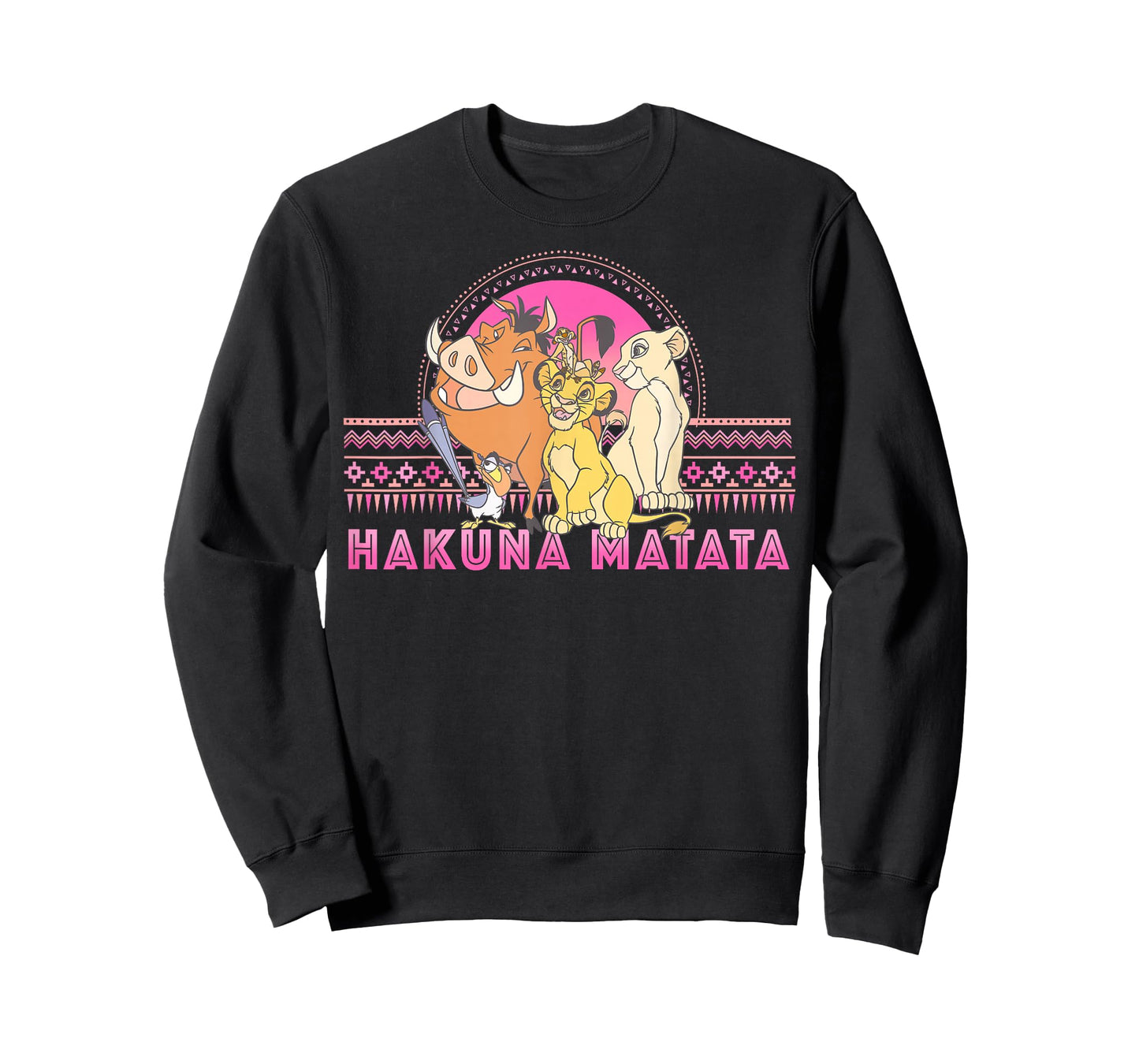 Disney Lion King Hakuna Matata Circle Artsy Portrait T-Shirt