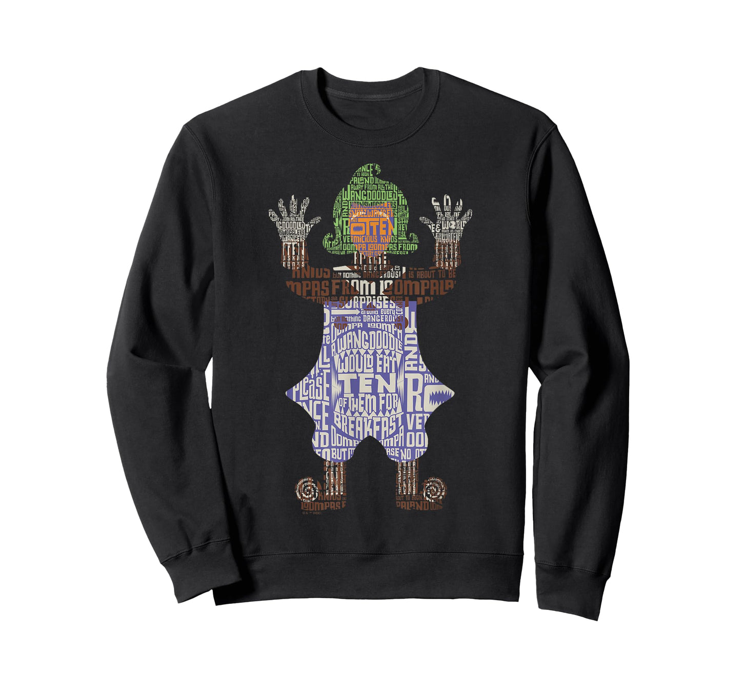 Willy Wonka & The Chocolate Factory Oompa Loompa Pinacogram T-Shirt
