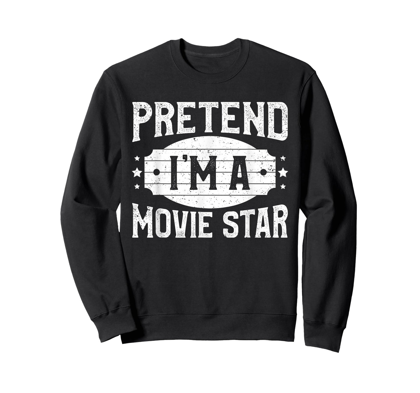 Pretend I'm A Movie Star Matching Costume Halloween Party T-Shirt