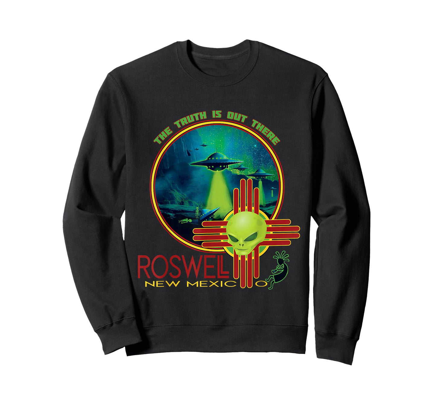 Roswell New Mexico Alien Spaceship Crash Souvenir T-Shirt
