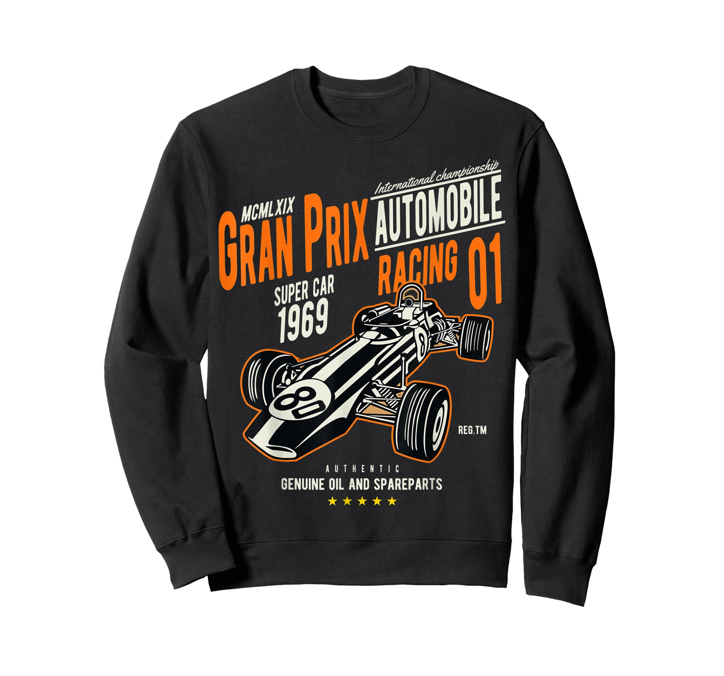 Vintage Car Racing Shirt Gran Prix 60s Auto Lovers Gift T-Shirt